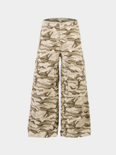 HeatLamp - Men's Loose Camo Wide-Leg Pants