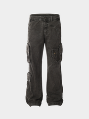FoxLine - Unisex American Multi-Pocket Cargo Pants