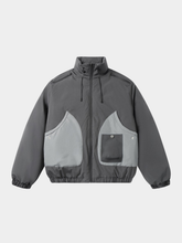 Explorer - Unisex Patchwork Pocket Stand Collar Insulated Jacket