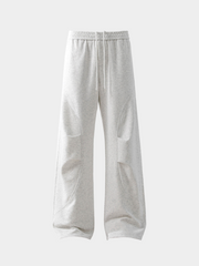 FoxField - Unisex Vintage Creased Straight-Leg Cotton Trousers