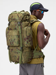 LynxView - Unisex 75L Large Capacity Hiking Backpack