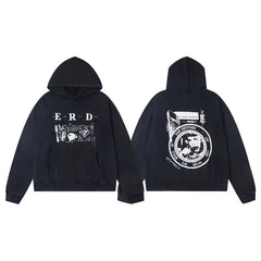 Erd hooded sweatshirt melancholic rich second-generation versatile loose hoodie trendy ins autumn/winter 2025 new European and American fashion brand (8)