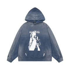 Erd hooded sweatshirt melancholic rich second-generation versatile loose hoodie trendy ins autumn/winter 2025 new European and American fashion brand (4)