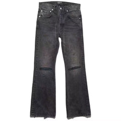 ERD25ss new melancholic second-generation knife cut hole hand-painted distressed jeans and pants in stock