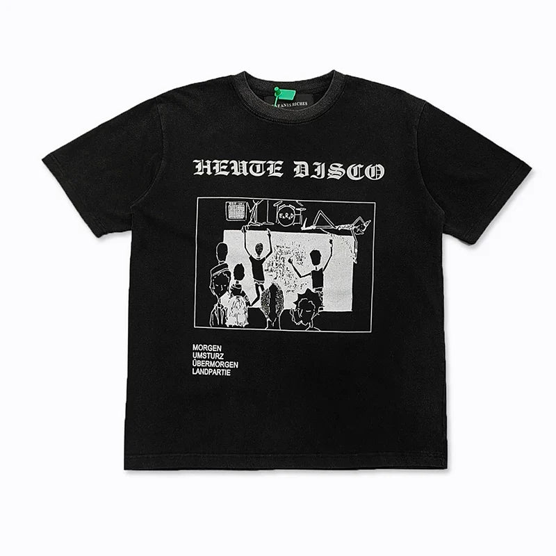 ERD melancholic rich second-generation washed old vtg short sleeved American trendy brand cleanfit heavyweight high street T-shirt for men (19)