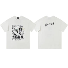 ERD melancholic rich second-generation washed old vtg short sleeved American trendy brand cleanfit heavyweight high street T-shirt for men (50)