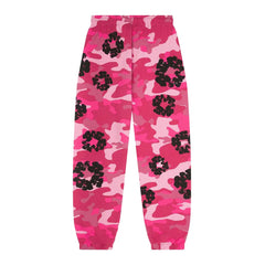 Denim Tears Wreath Sweatpant 'Pink Camo'