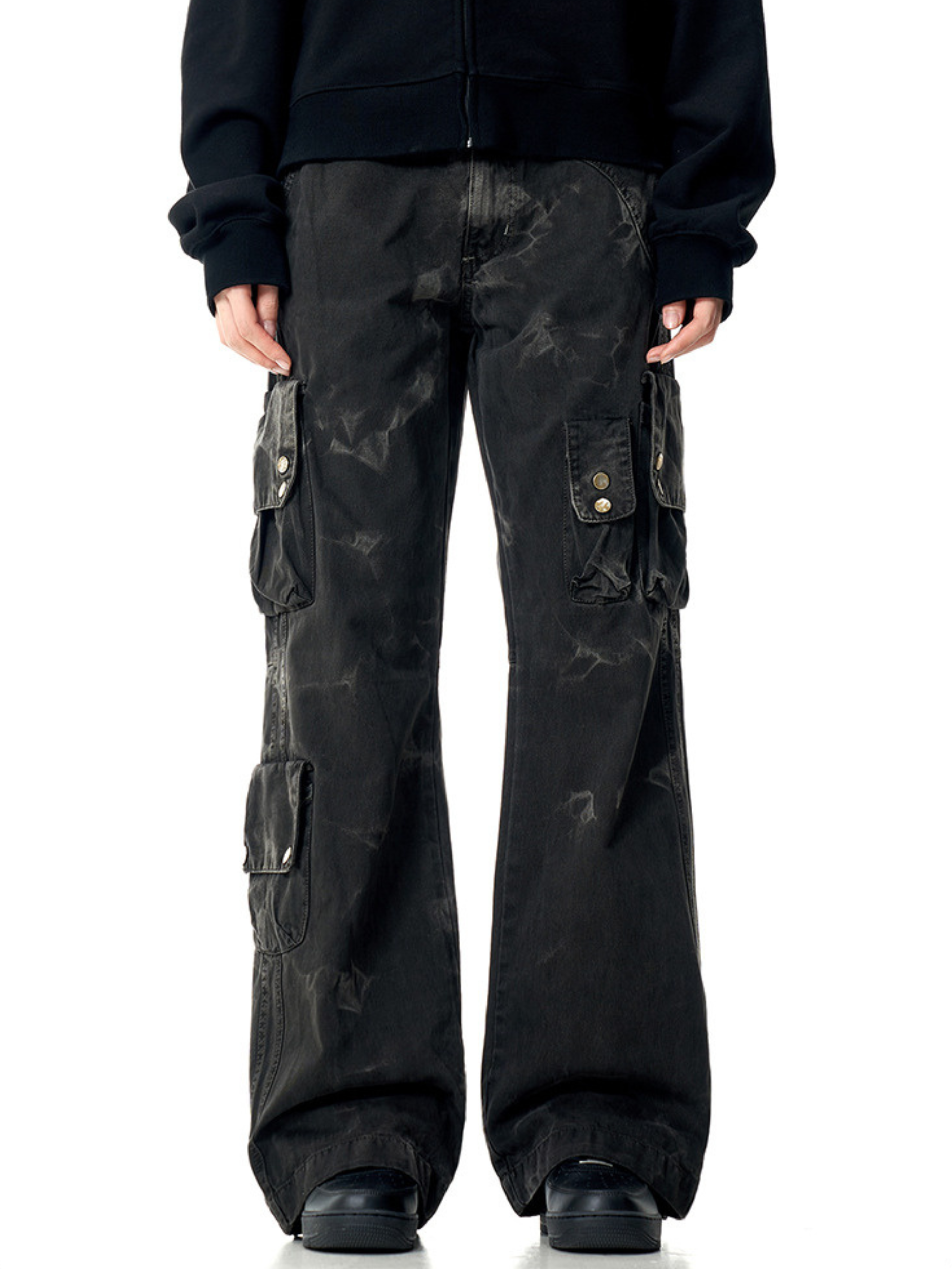 FoxLine - Unisex American Multi-Pocket Cargo Pants