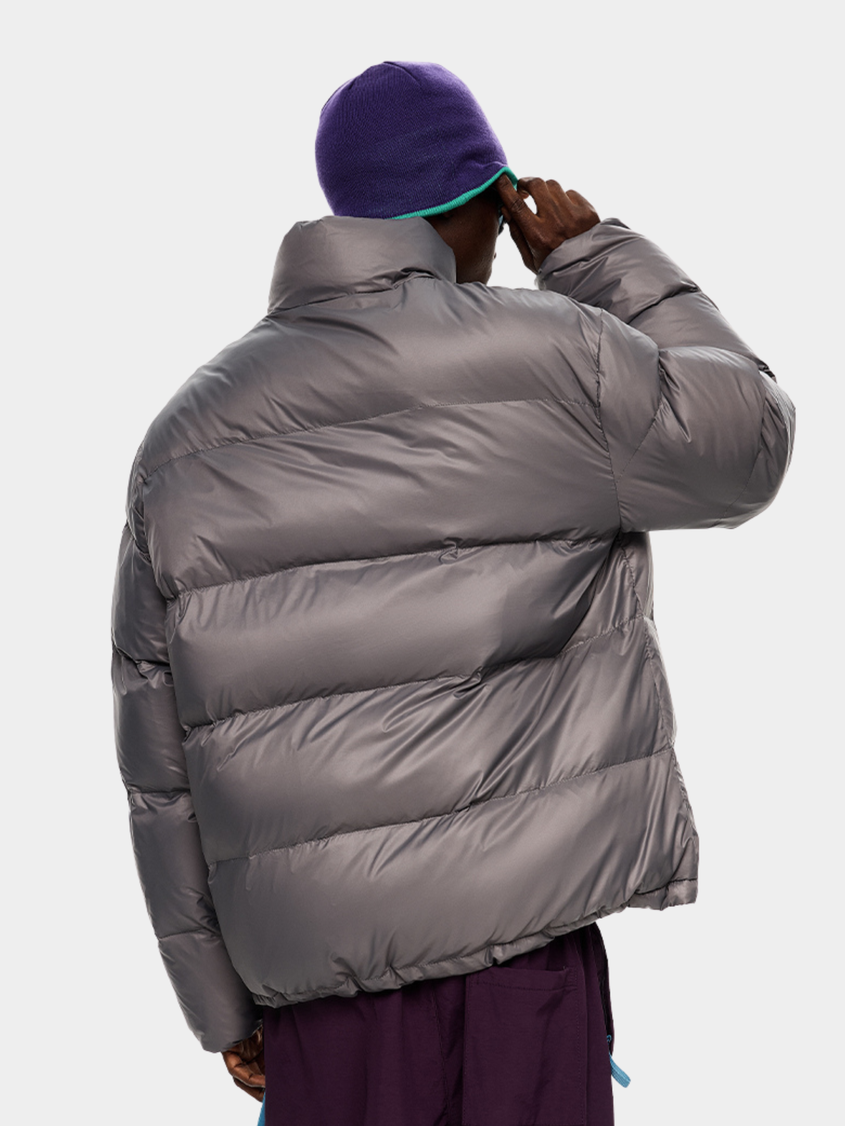 Embergrip - Men's Thermal Matte Stand-Collar Insulated Jacket