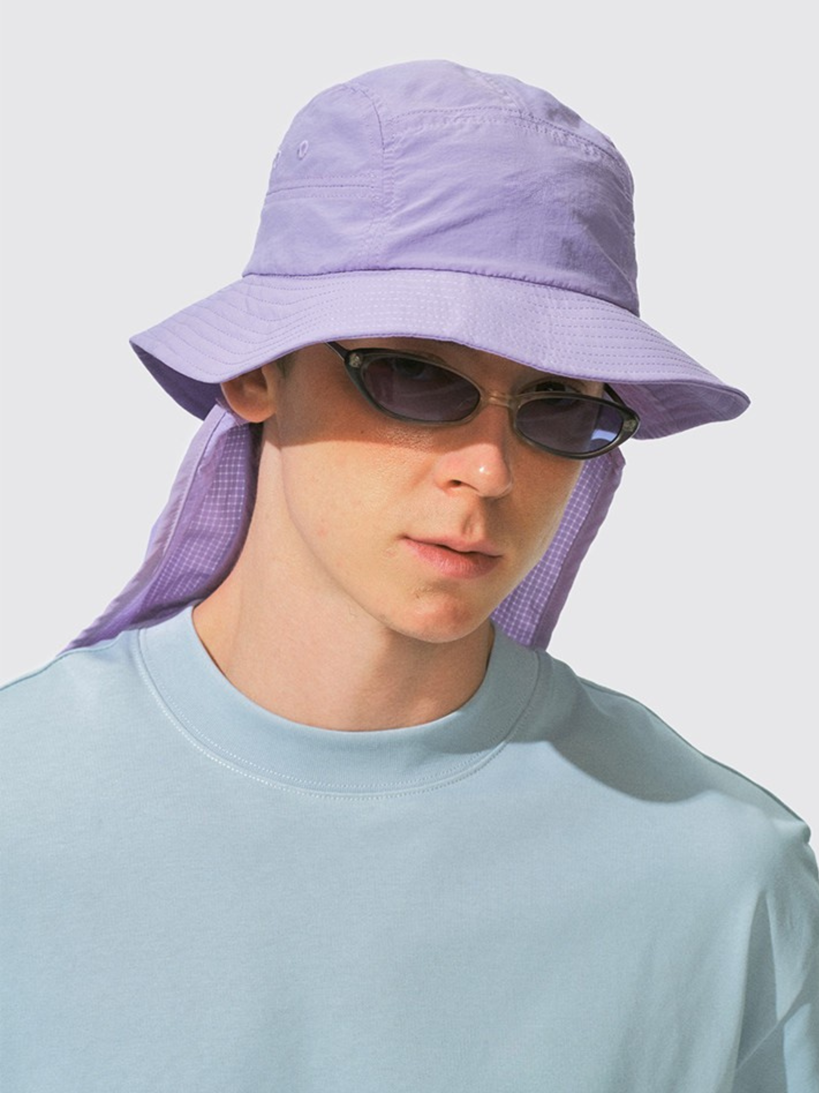 Driftclaw - UV Protection Detachable Neck Sun Flap Bucket Hat