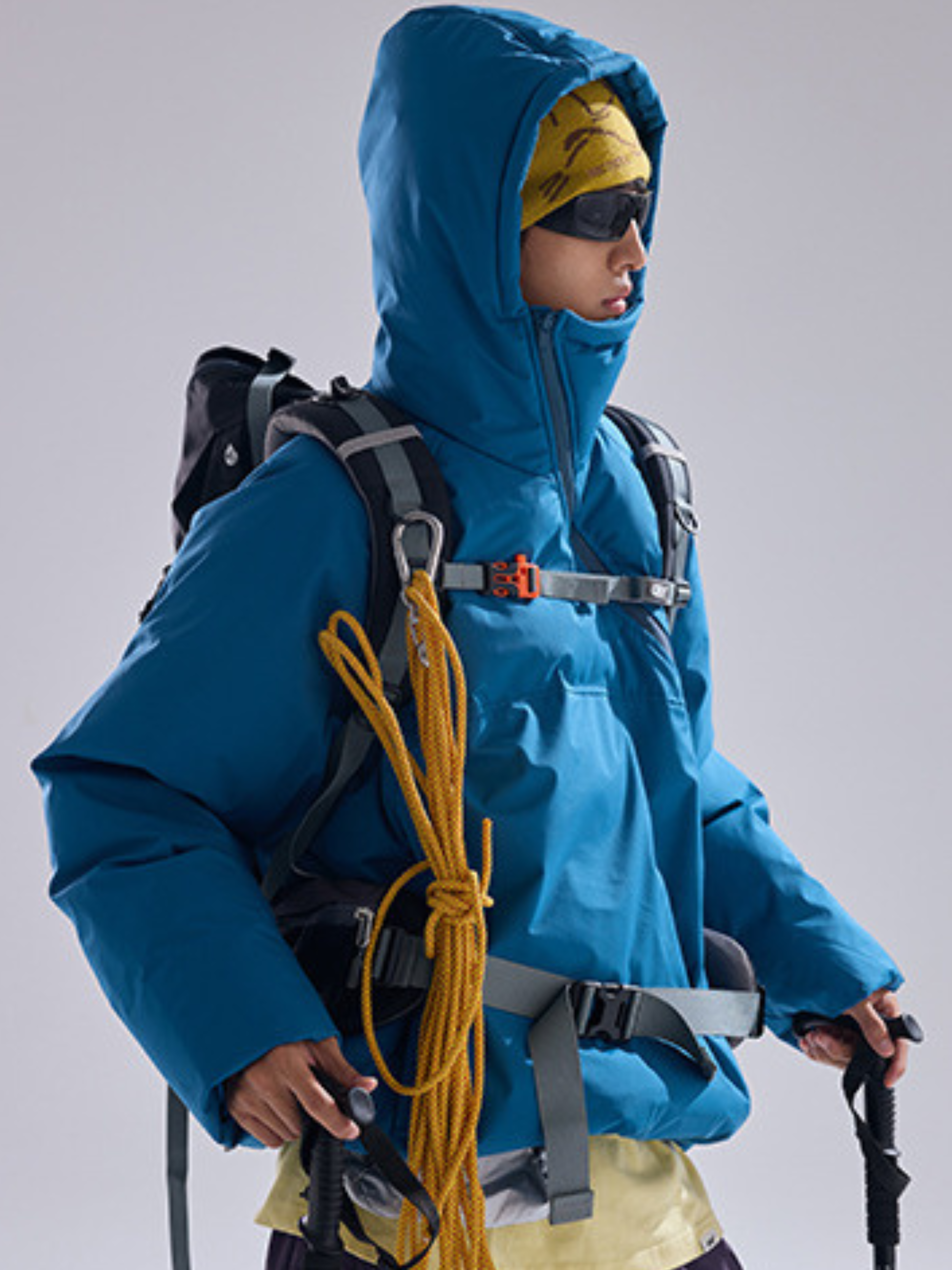 BluffGo - Unisex Asymmetric Zipper Water-repellent Insulated Jacket