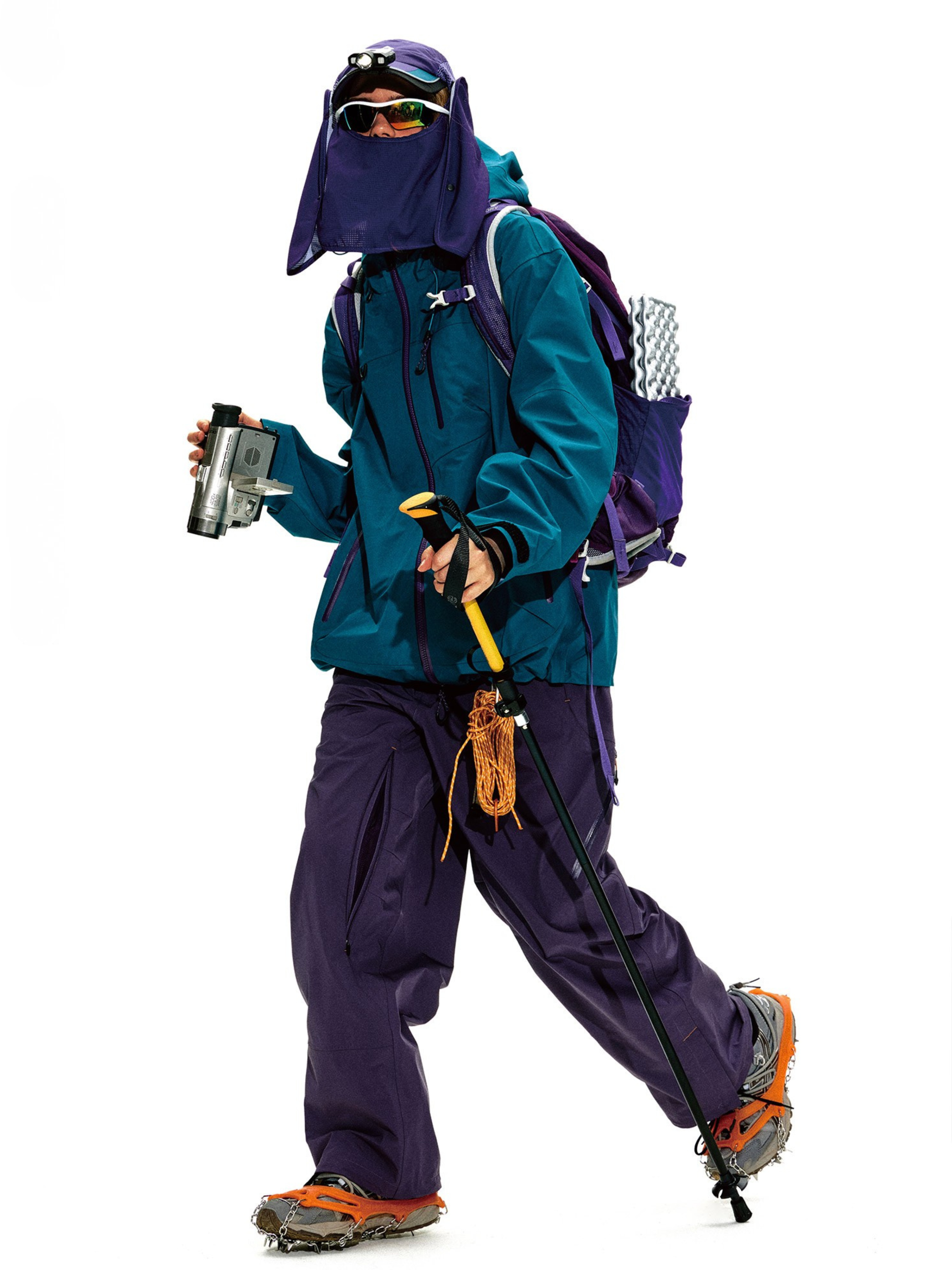 CampFlask - Men's 3-Layer Waterproof Hard Shell Jacket