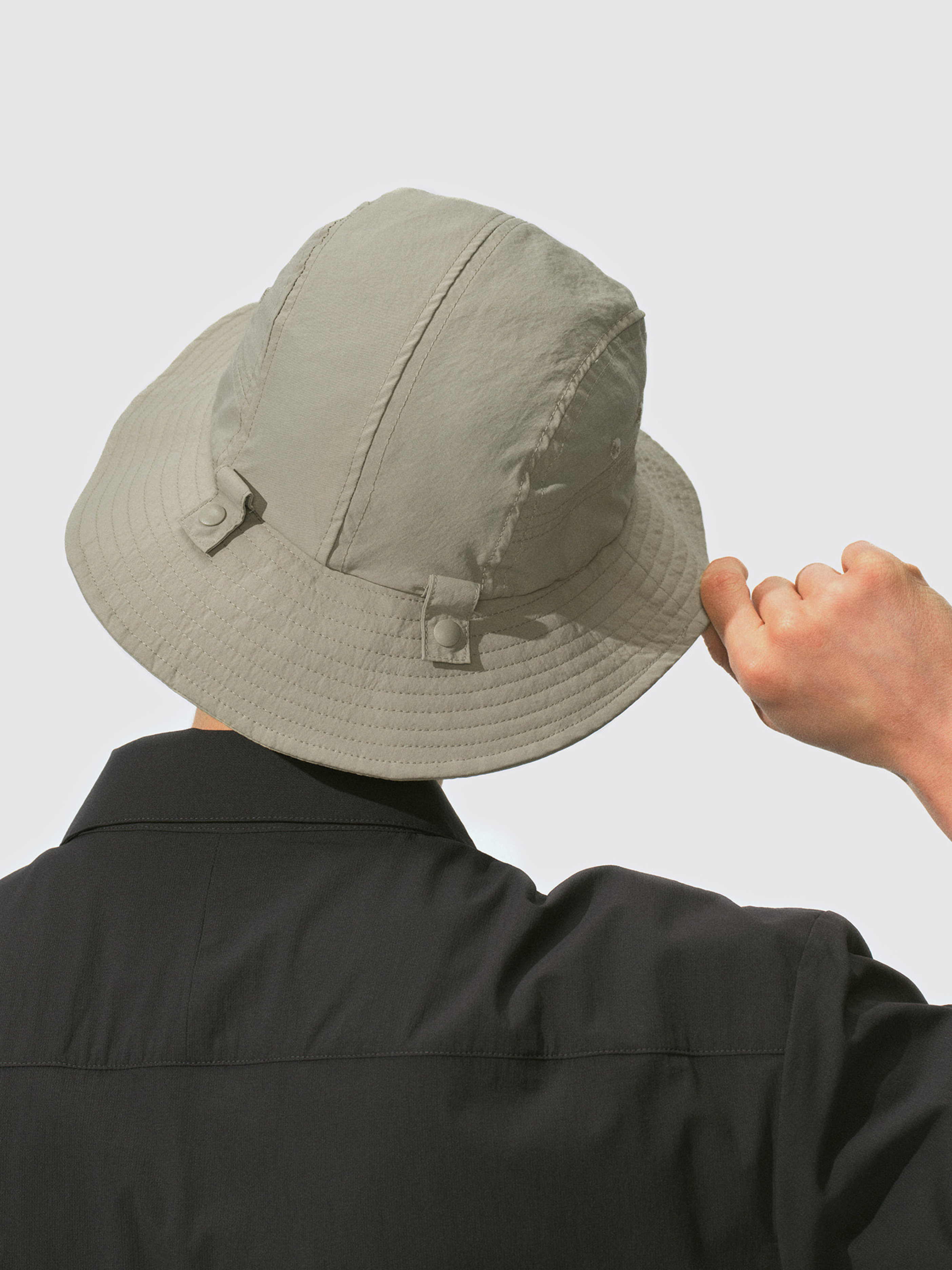 Driftclaw - UV Protection Detachable Neck Sun Flap Bucket Hat