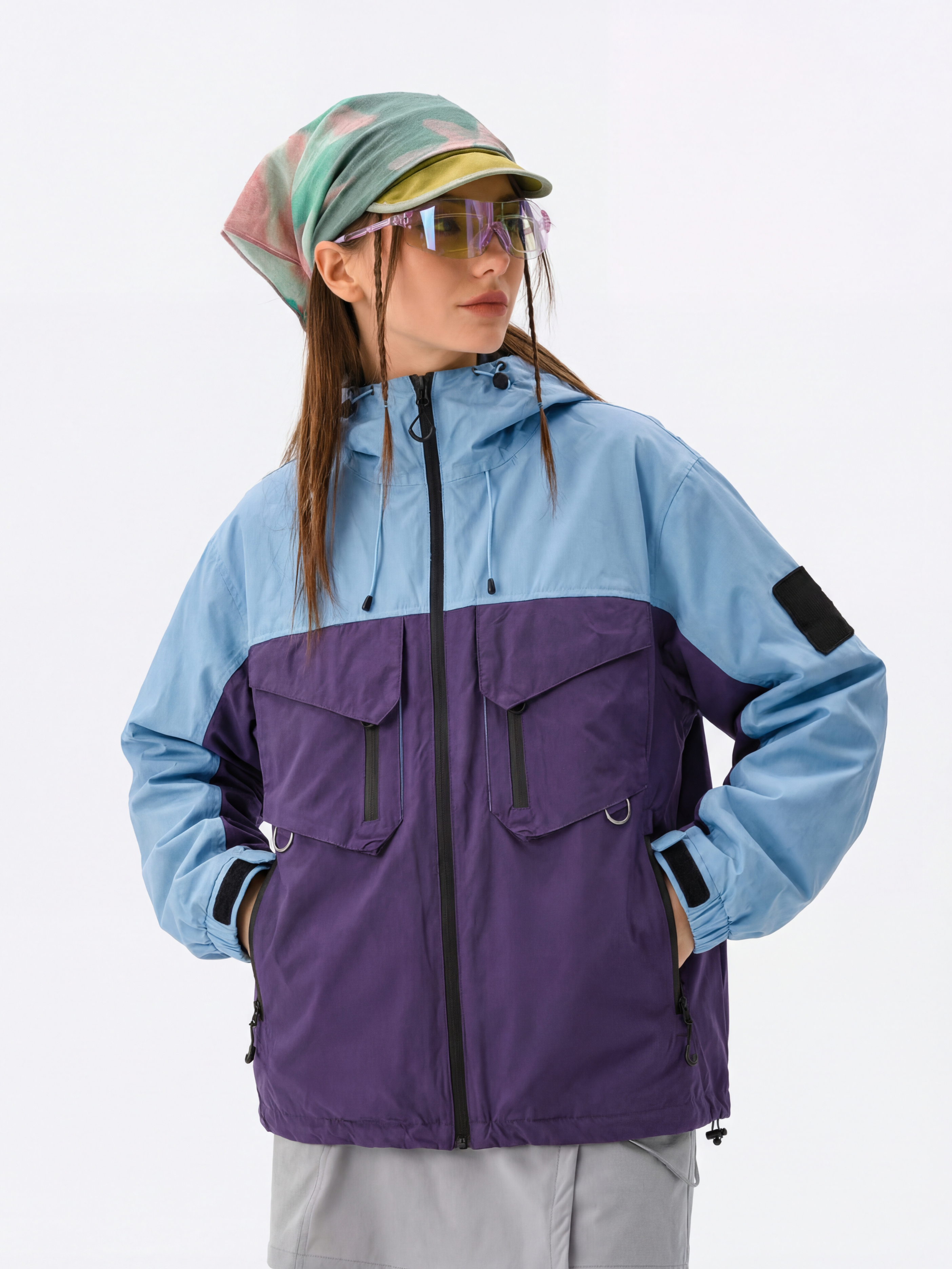 BluffMode - 3-in-1 Detachable Down Liner Water-Repellent Hard Shell Jacket