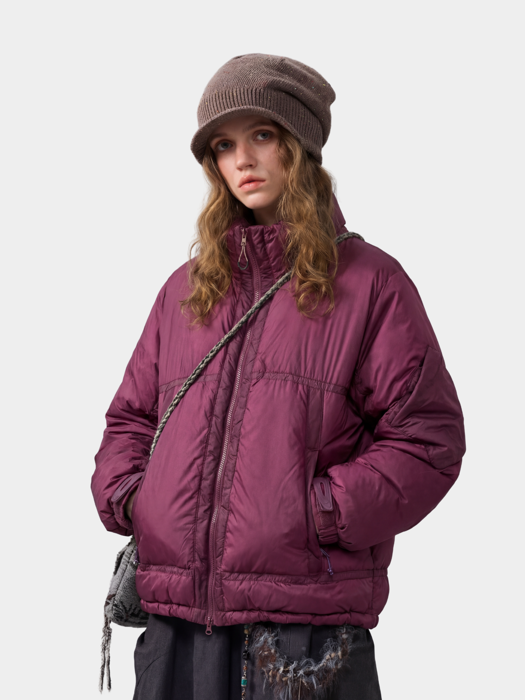 CougarTote - Functional Lightweight White Duck Down Jacket