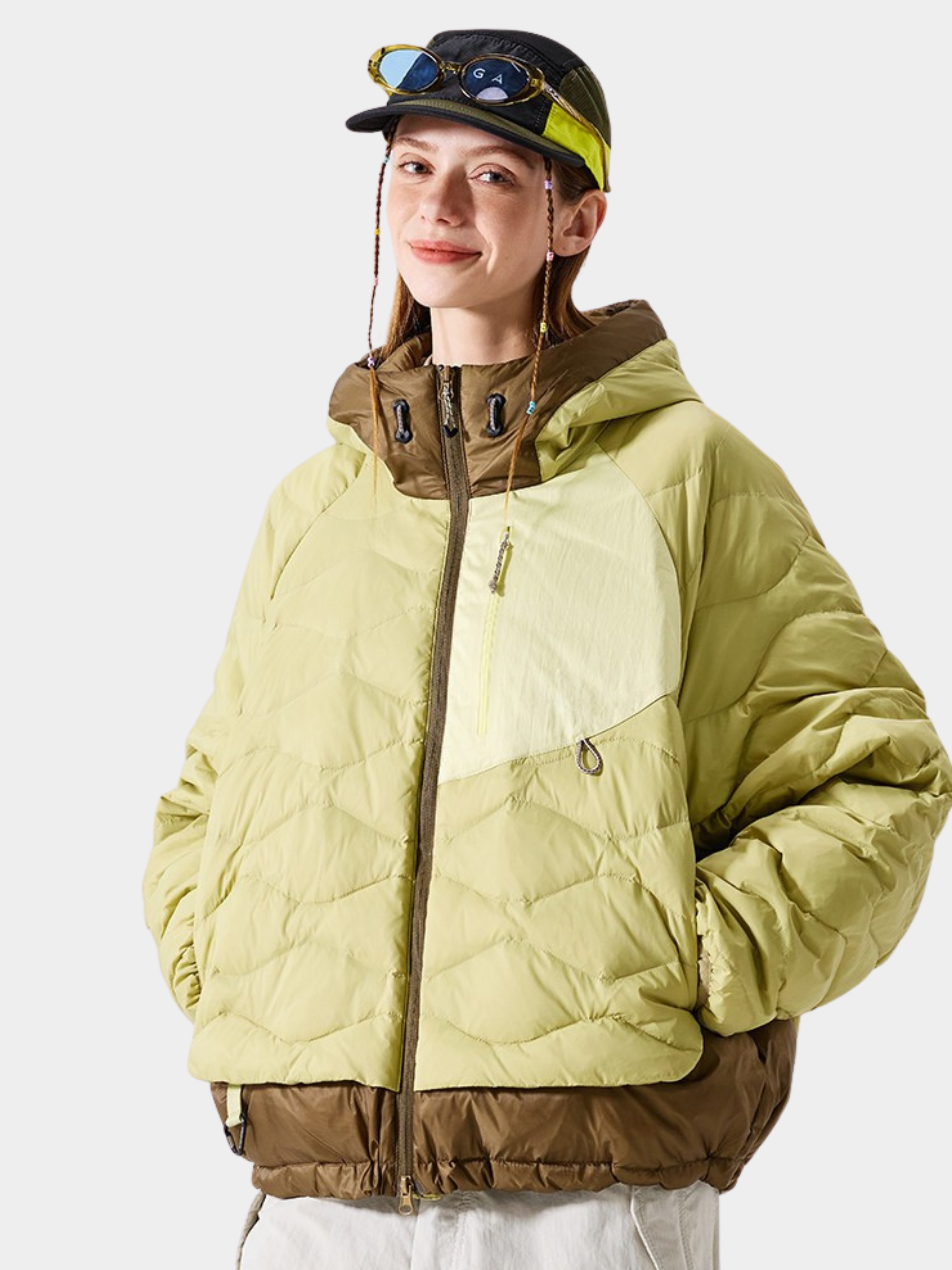RavenNest - Water-Repellent 90% White Duck Down Jacket