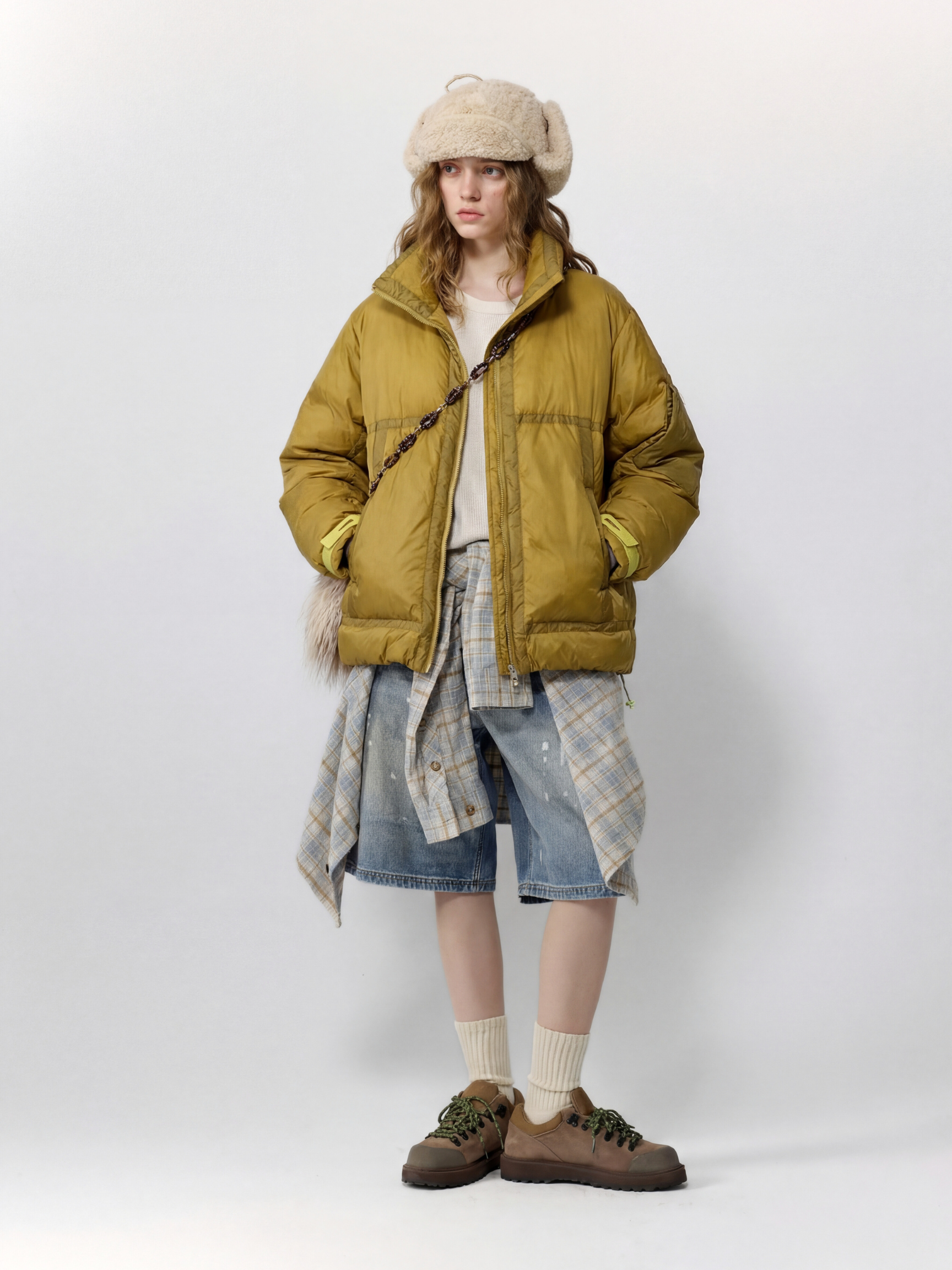 CougarTote - Functional Lightweight White Duck Down Jacket
