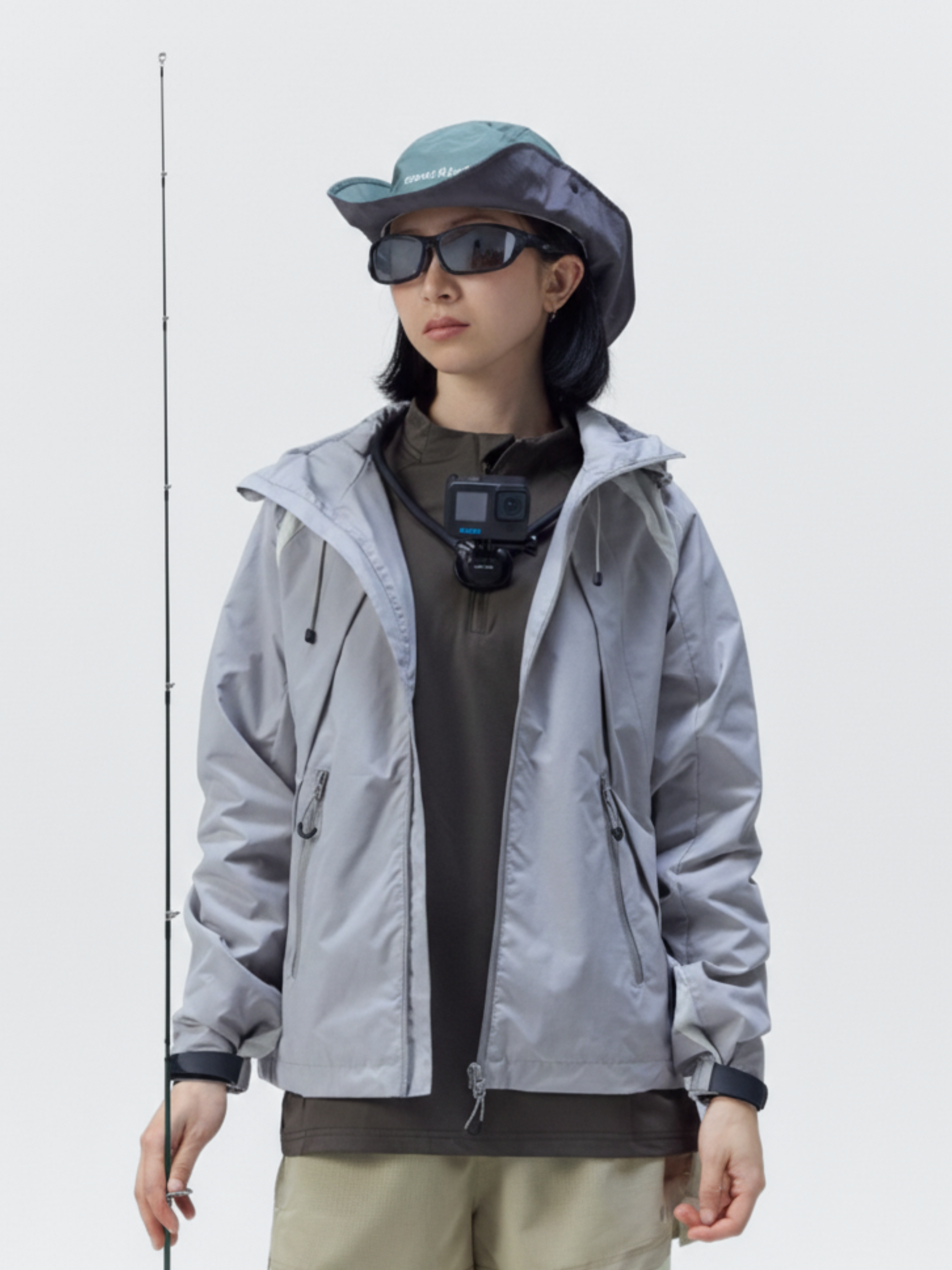 Thornclaw - Water-Repellent Hooded Hard Shell Jacket