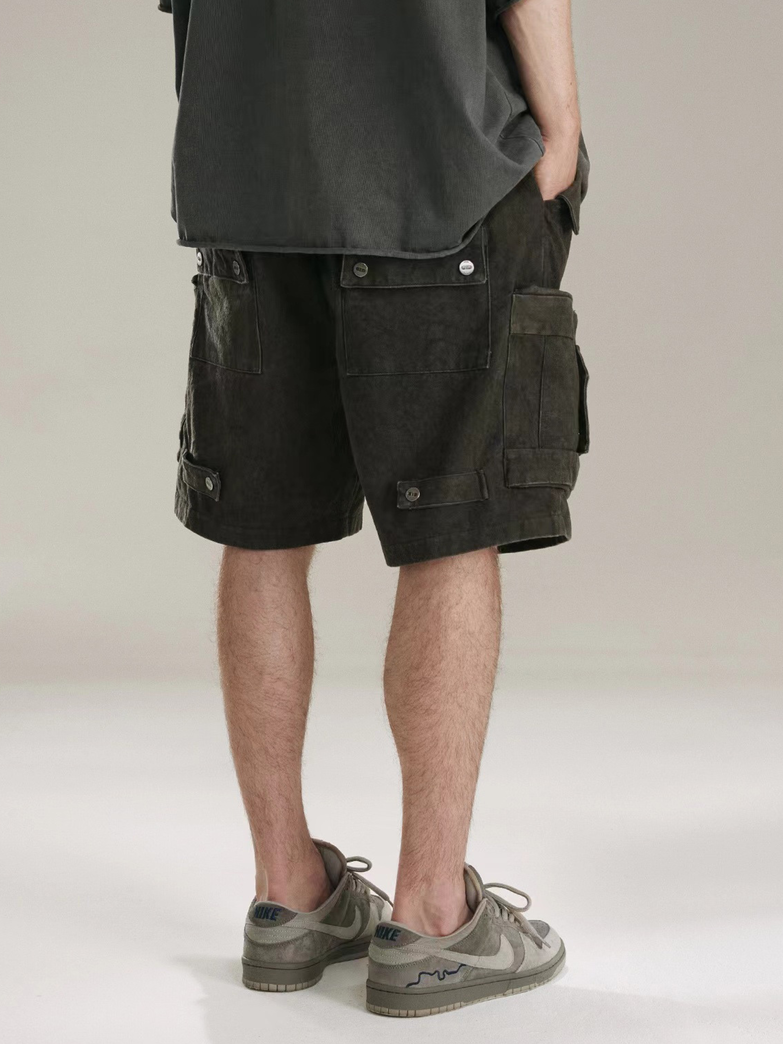 BlazeBench - Men's Tie-Dye Shorts