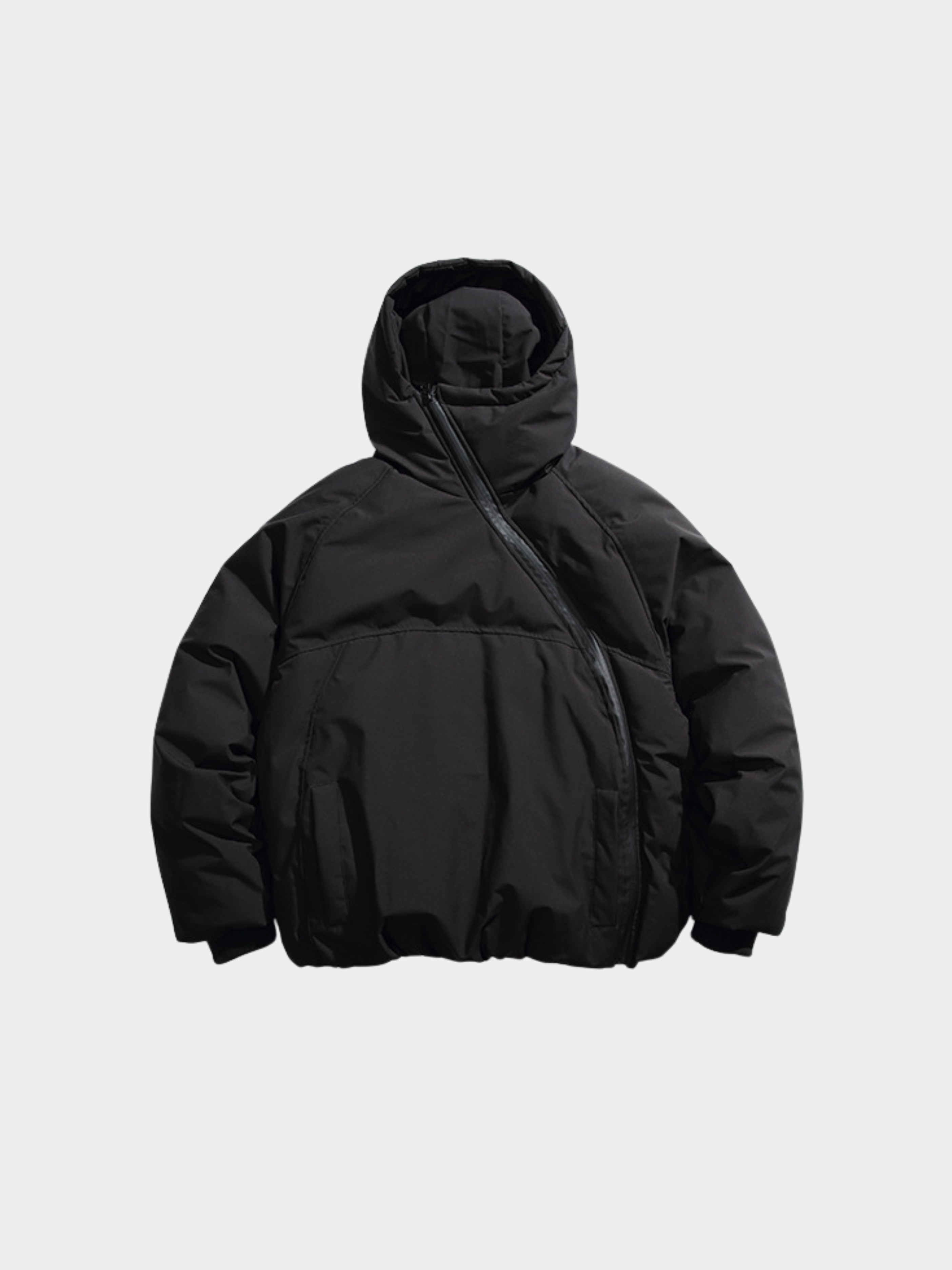 BluffGo - Unisex Asymmetric Zipper Water-repellent Insulated Jacket