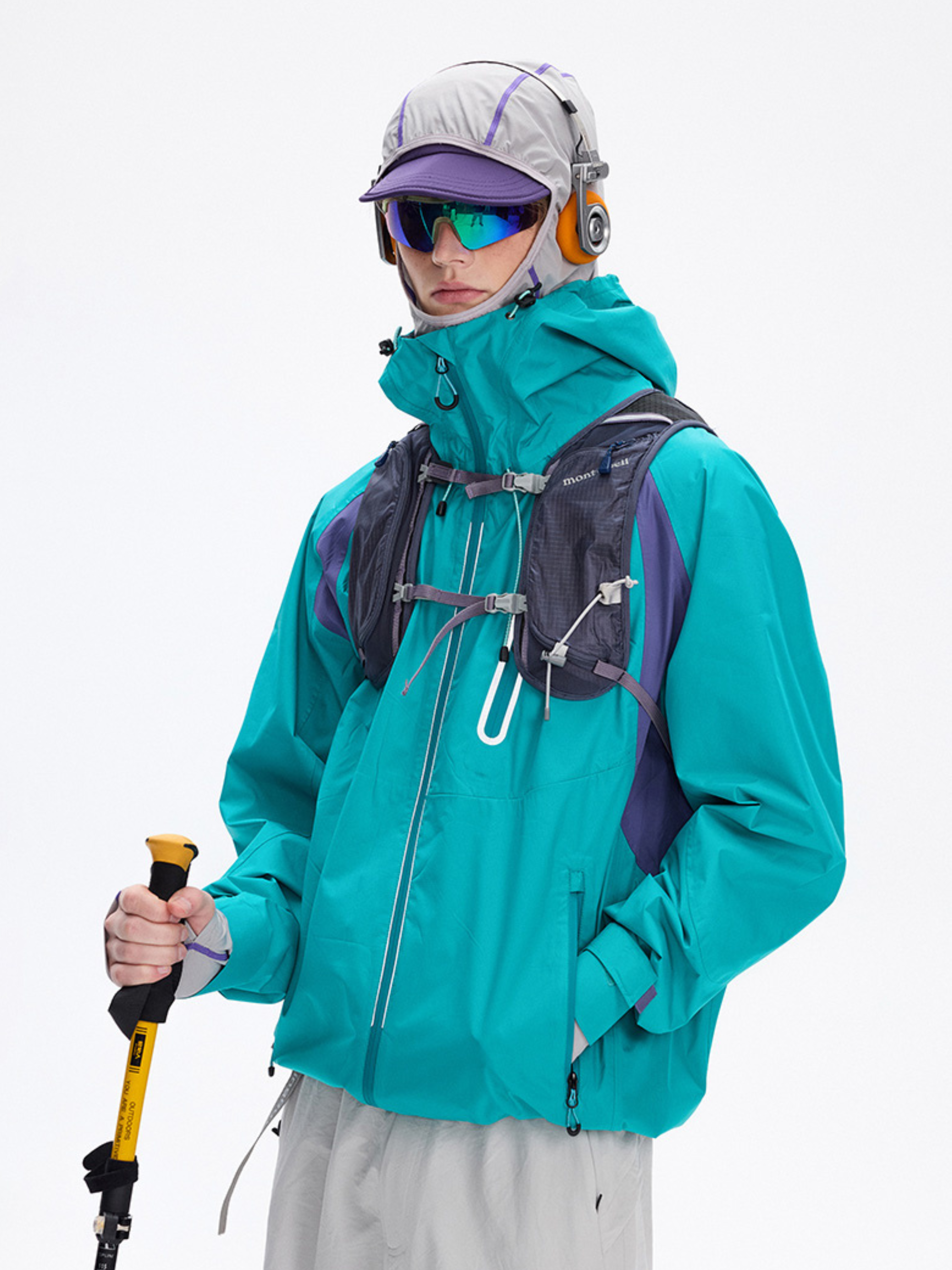 Ashcrack - Unisex Teflon™ 3-Proof Water-Repellent Hard Shell Jacket