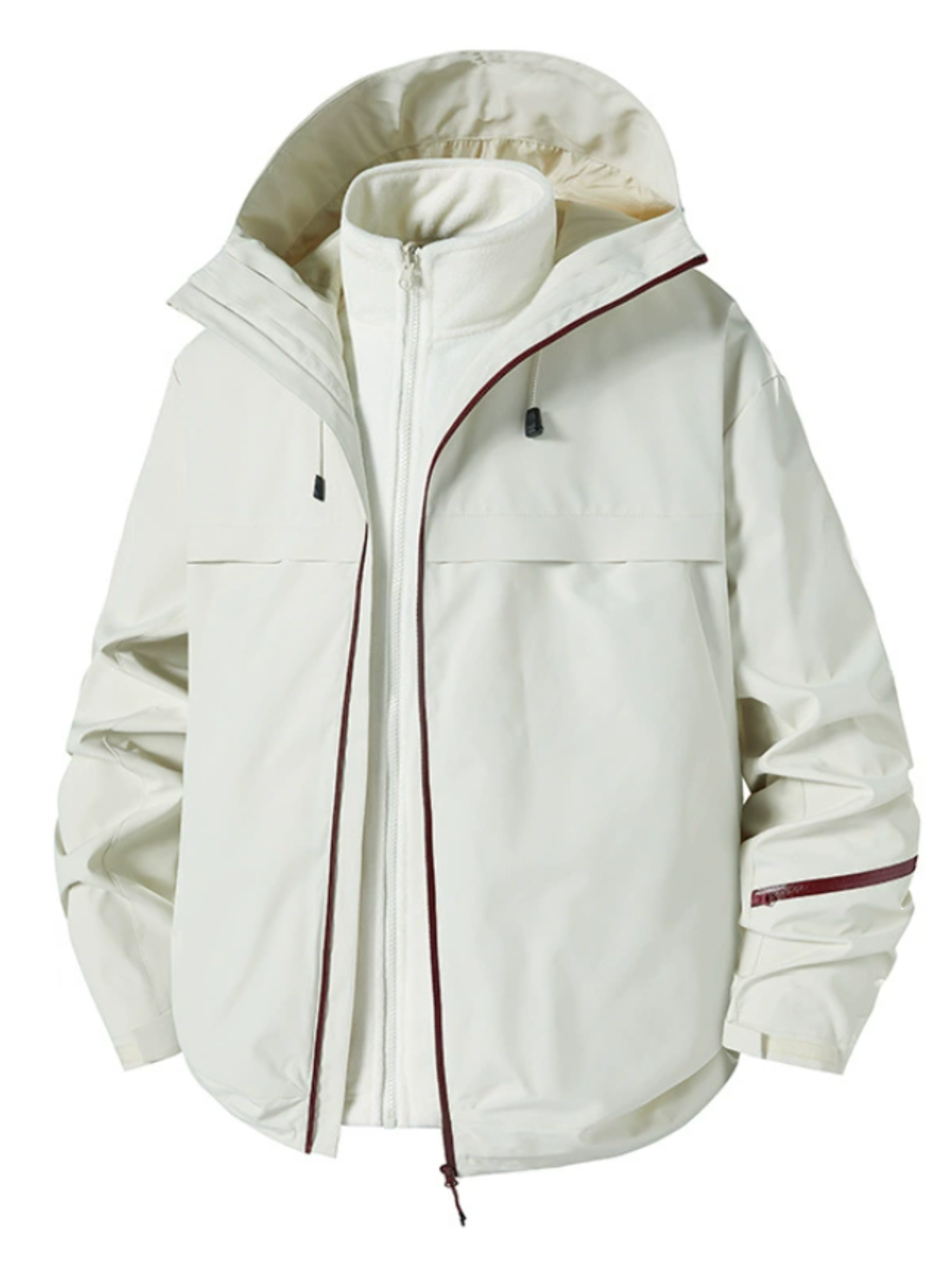 Cascade - Unisex Dopamine 3-in-1 Water-Repellent Hard Shell Jacket
