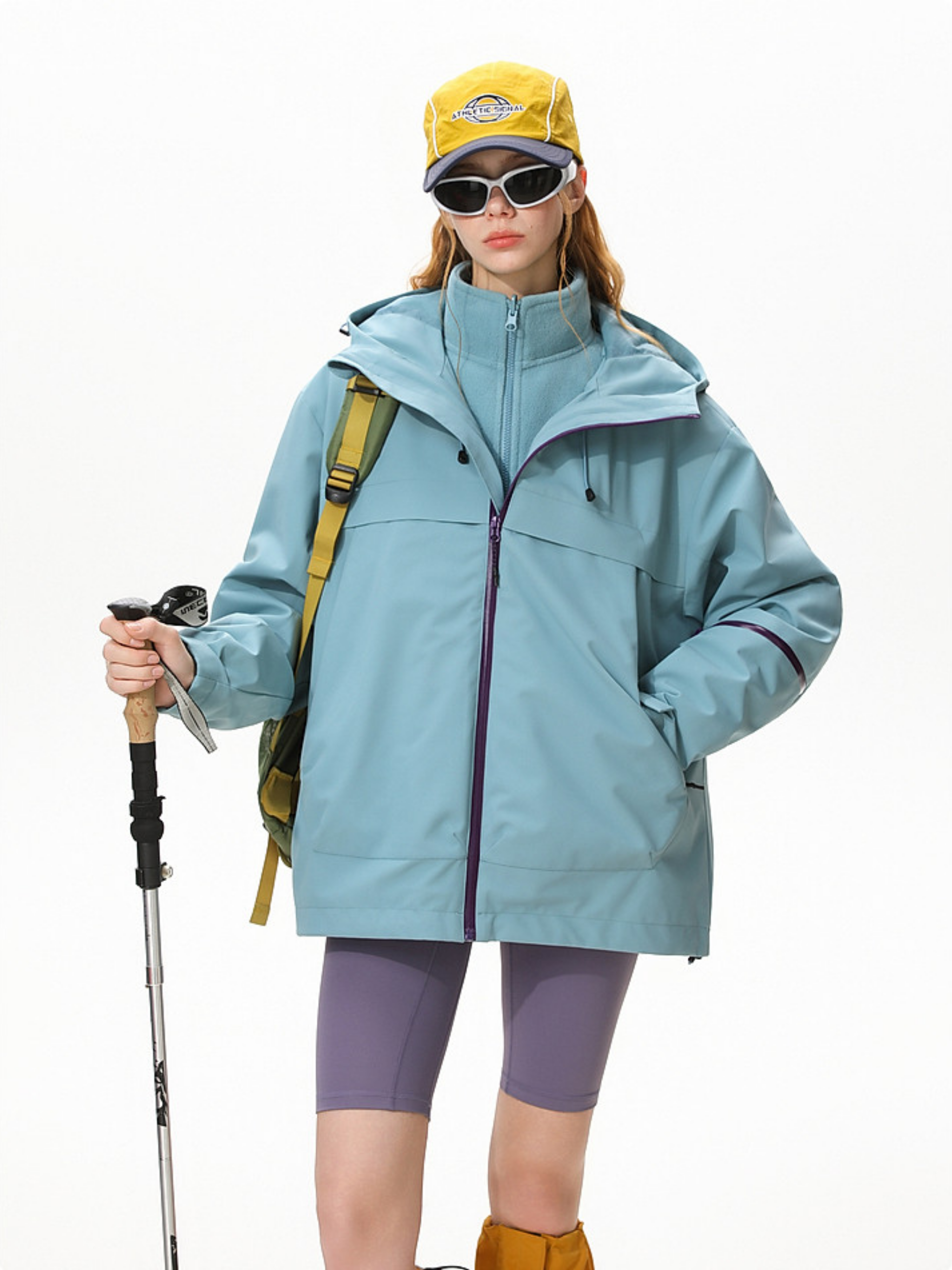 Cascade - Unisex Dopamine 3-in-1 Water-Repellent Hard Shell Jacket