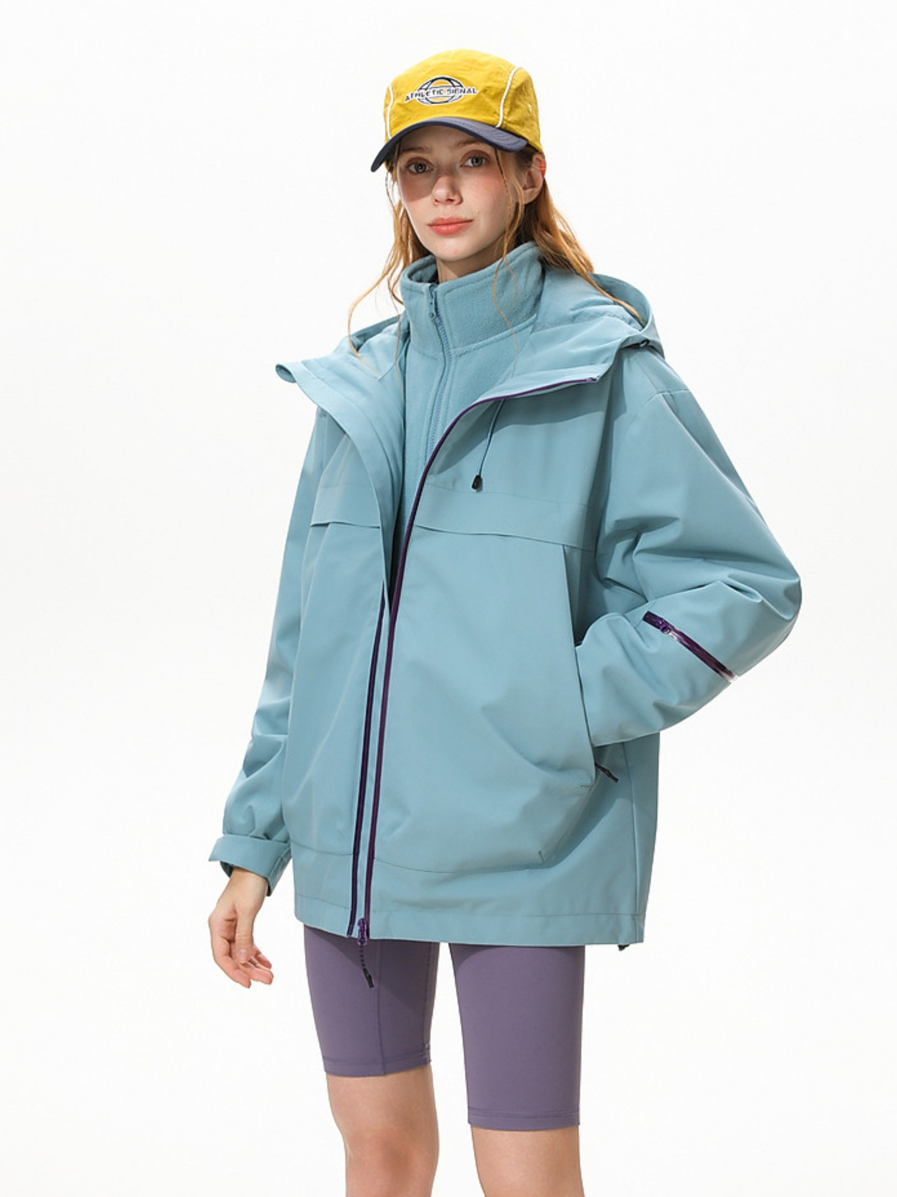 Cascade - Unisex Dopamine 3-in-1 Water-Repellent Hard Shell Jacket