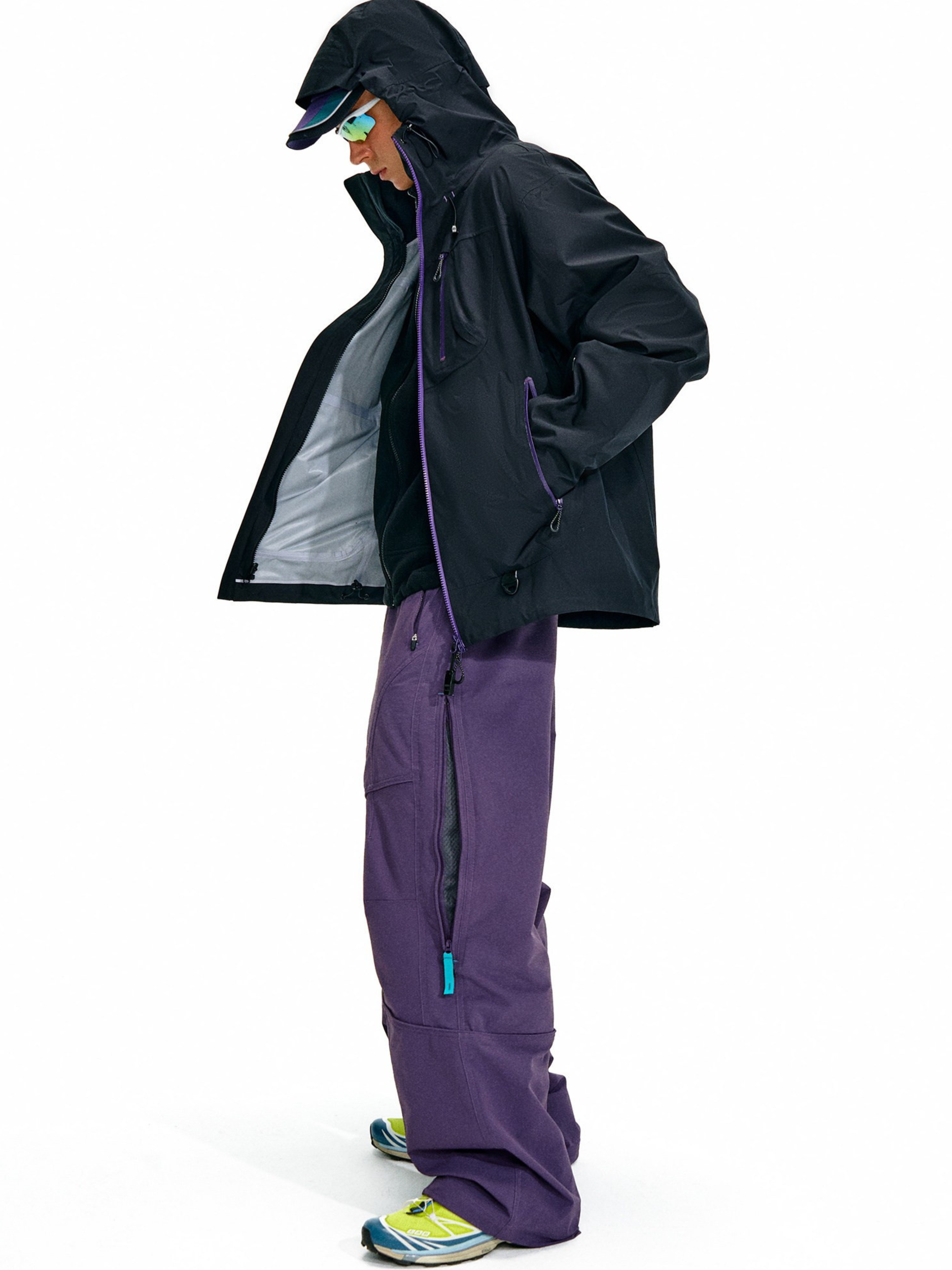 CampFlask - Men's 3-Layer Waterproof Hard Shell Jacket
