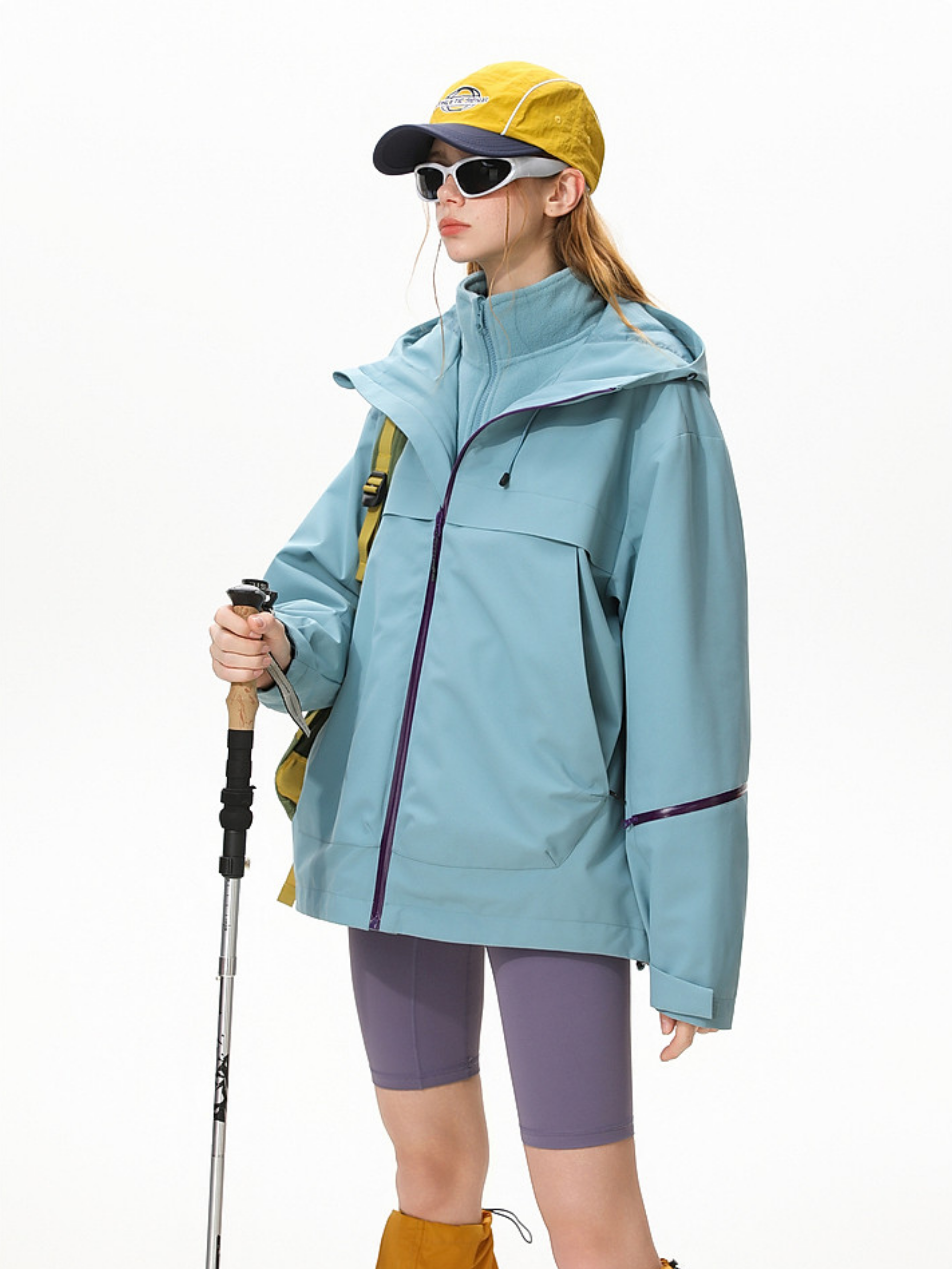Cascade - Unisex Dopamine 3-in-1 Water-Repellent Hard Shell Jacket