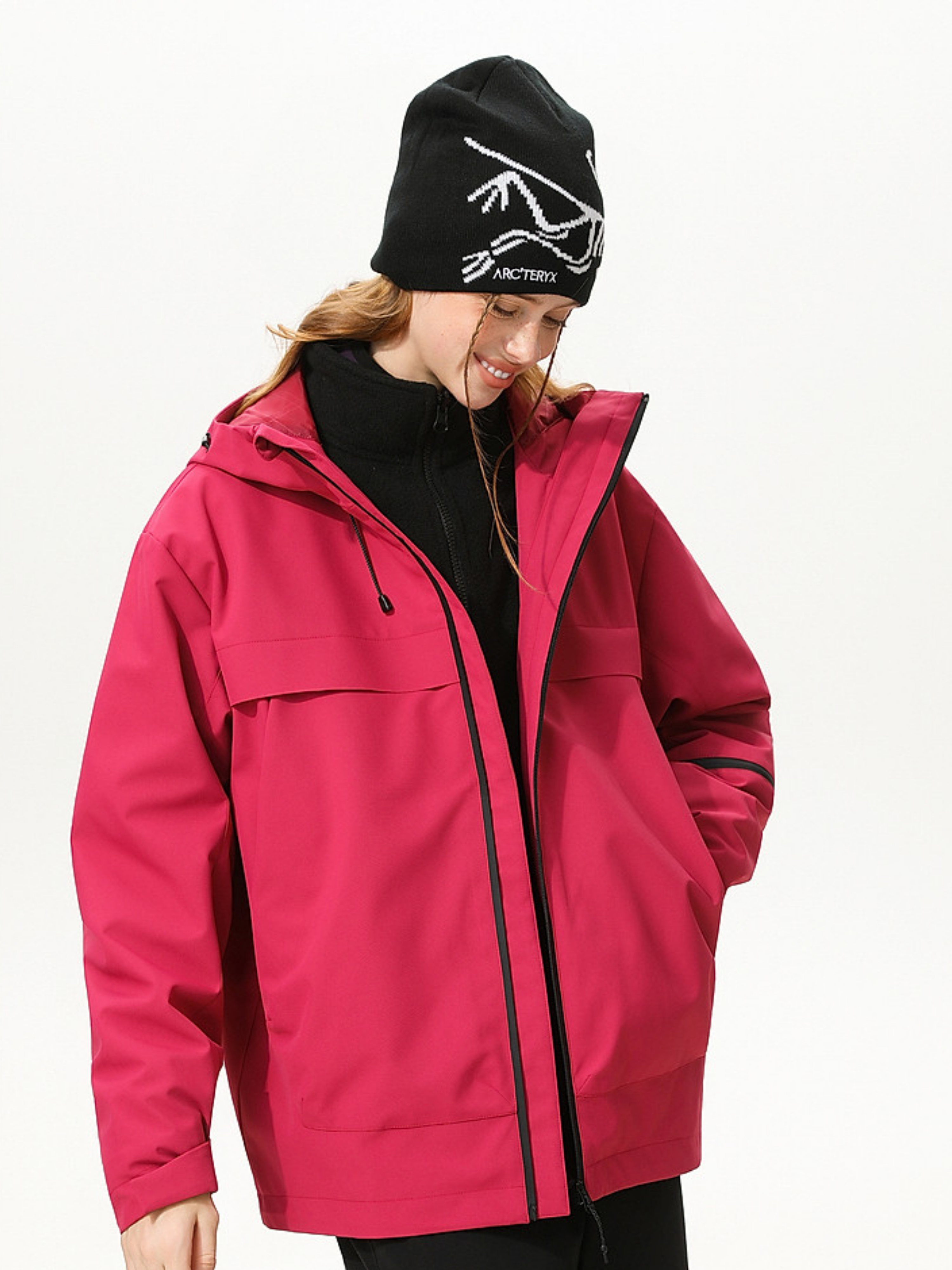 Cascade - Unisex Dopamine 3-in-1 Water-Repellent Hard Shell Jacket