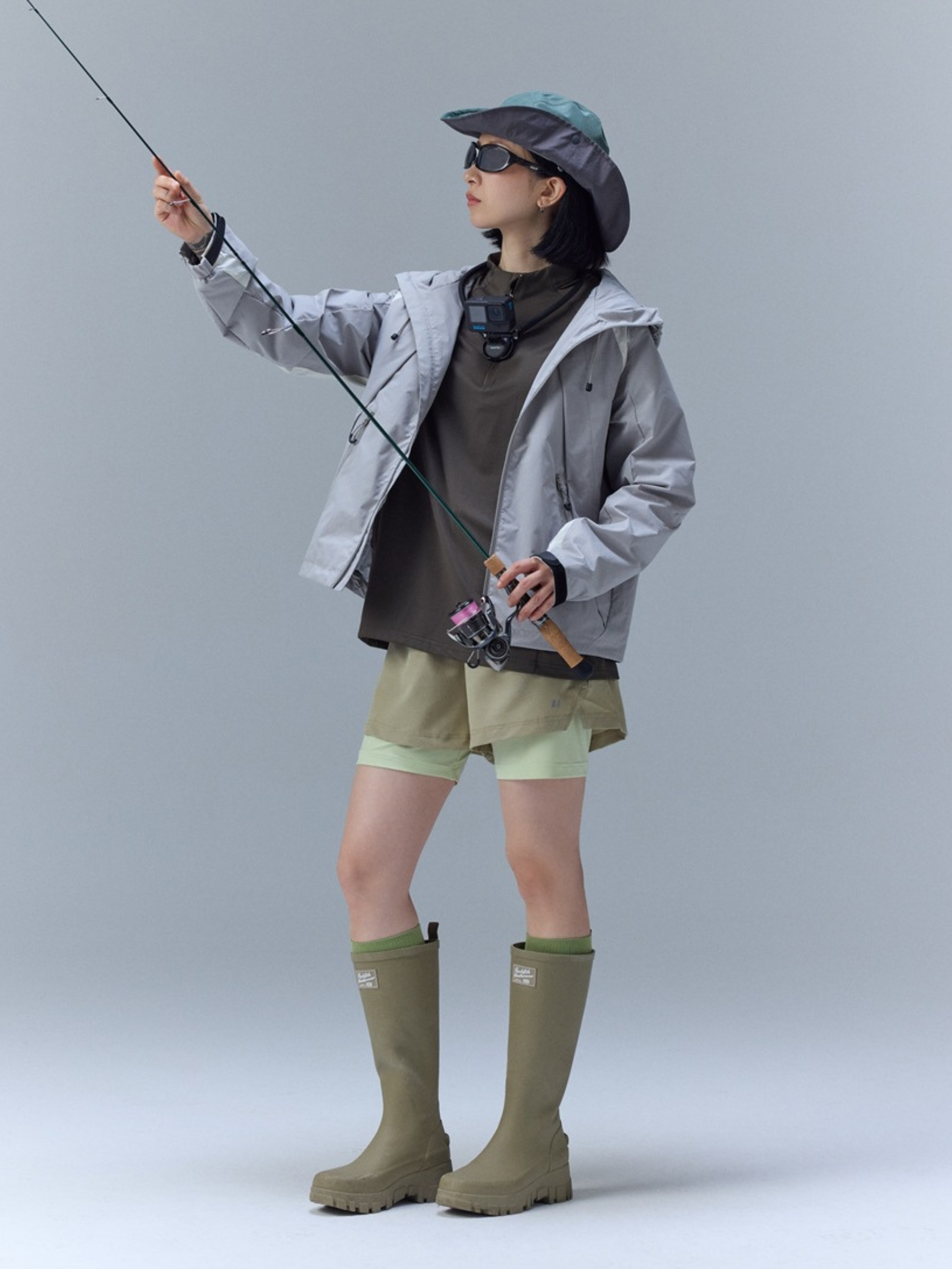 Thornclaw - Water-Repellent Hooded Hard Shell Jacket