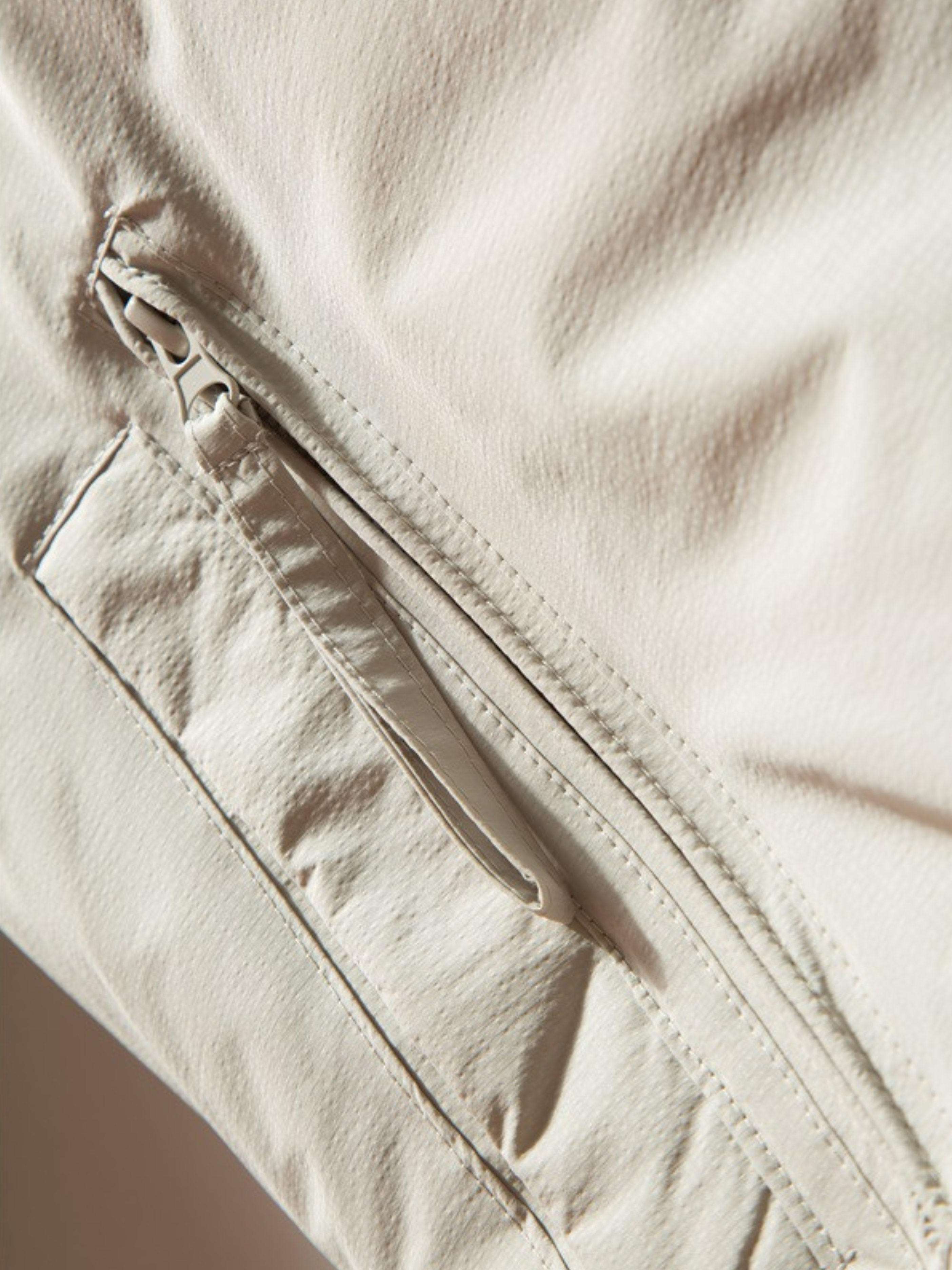 Zephyros - Unisex Stand Collar White Duck Down Jacket