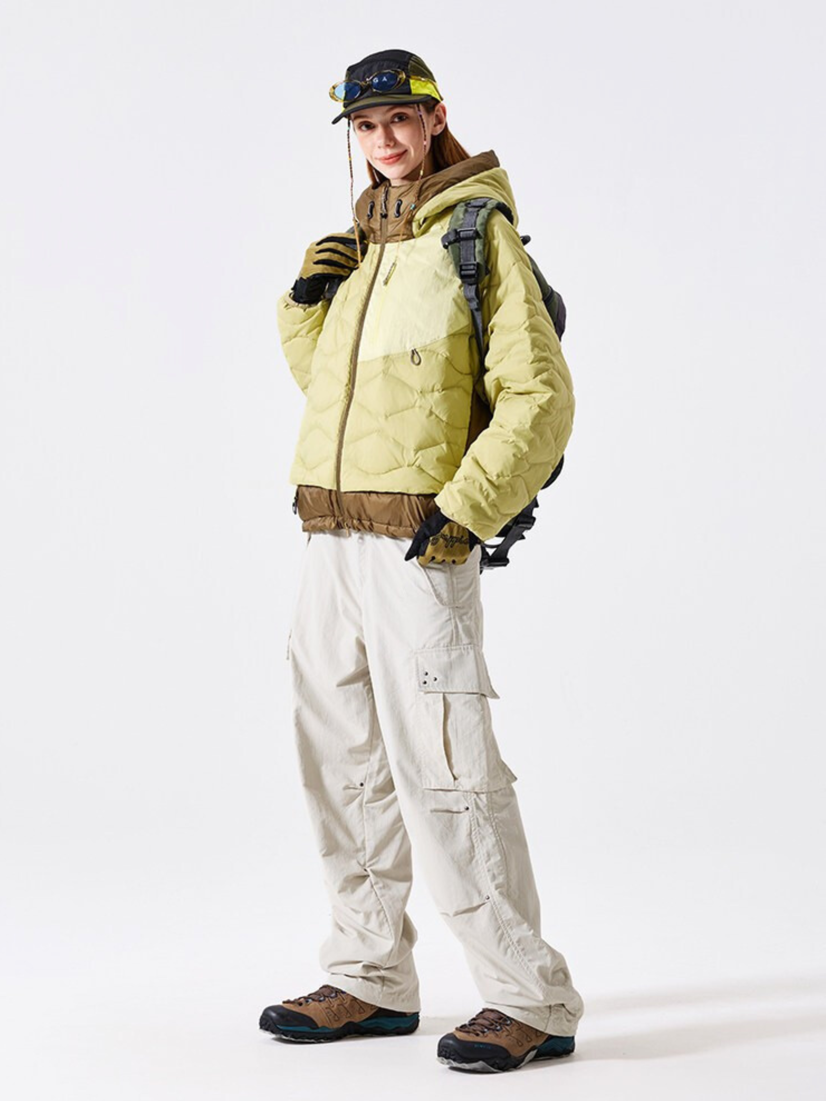 RavenNest - Water-Repellent 90% White Duck Down Jacket