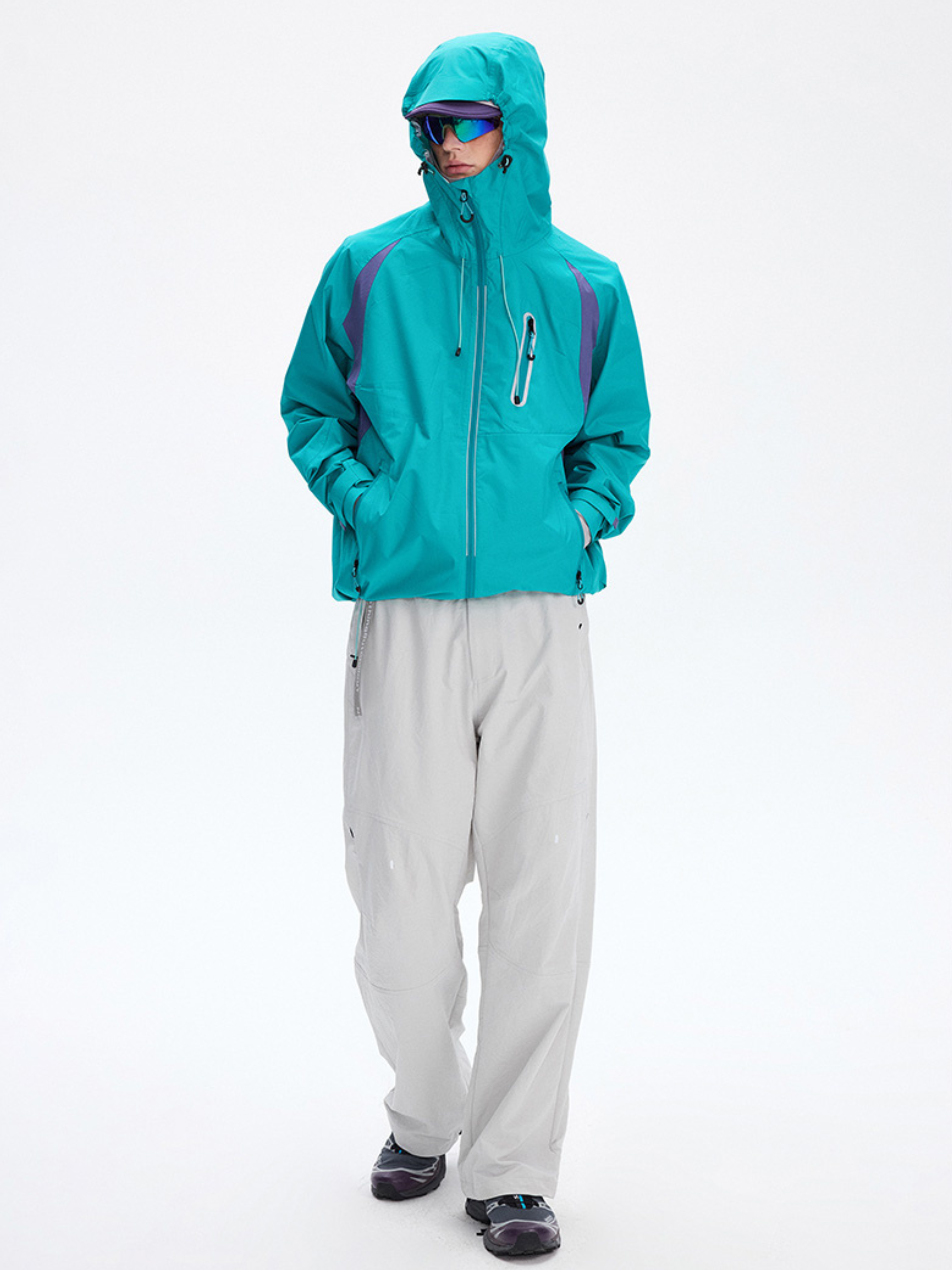 Ashcrack - Unisex Teflon™ 3-Proof Water-Repellent Hard Shell Jacket