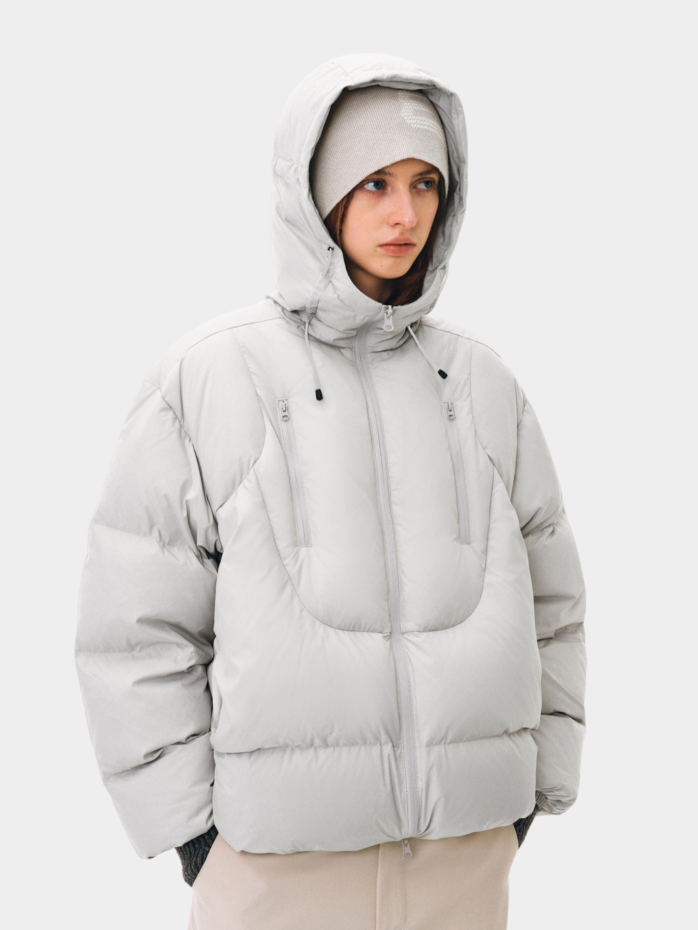 Emberfrost - 90% White Duck Down Dual-Zip Down Jacket