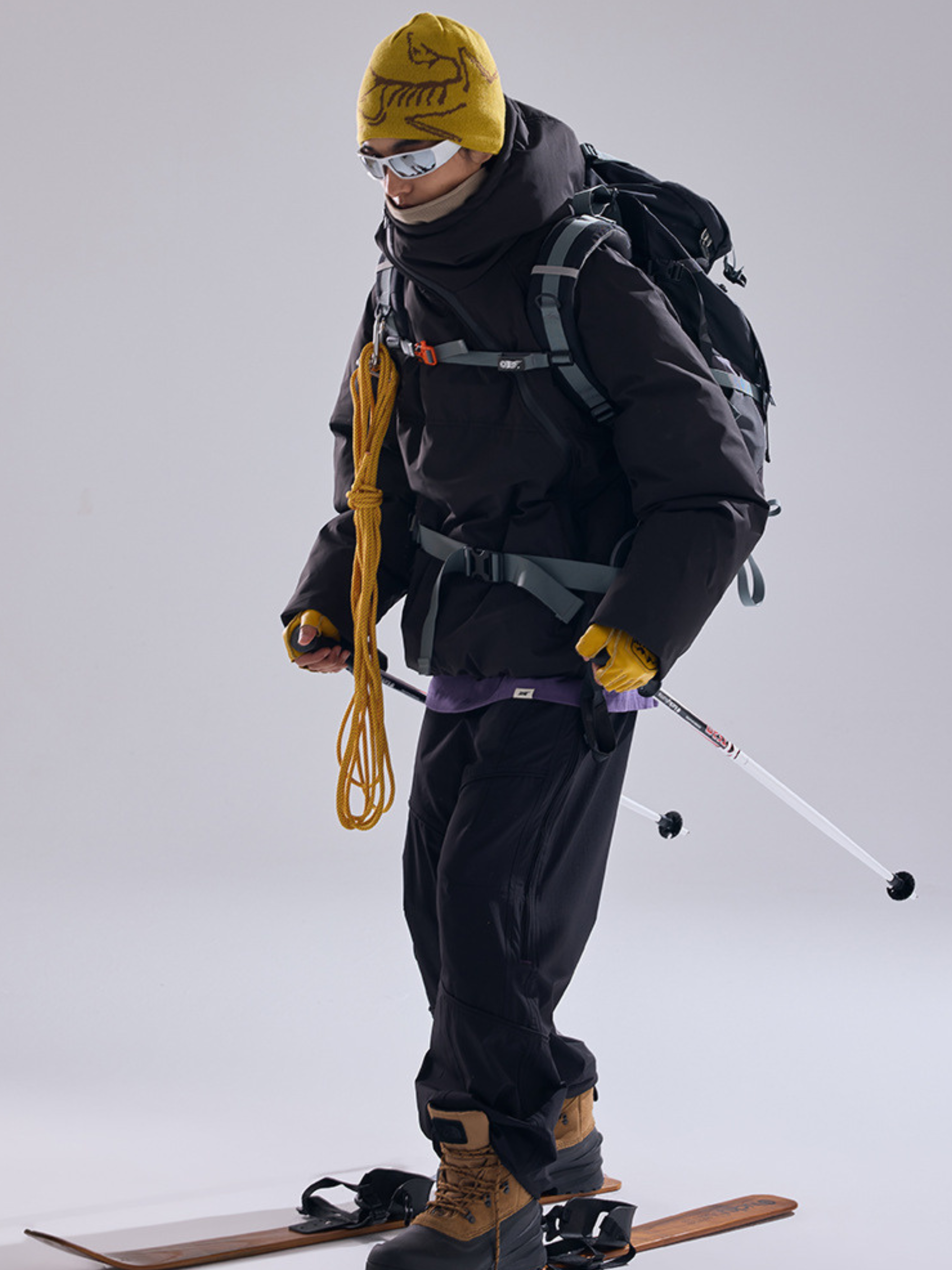 BluffGo - Unisex Asymmetric Zipper Water-repellent Insulated Jacket