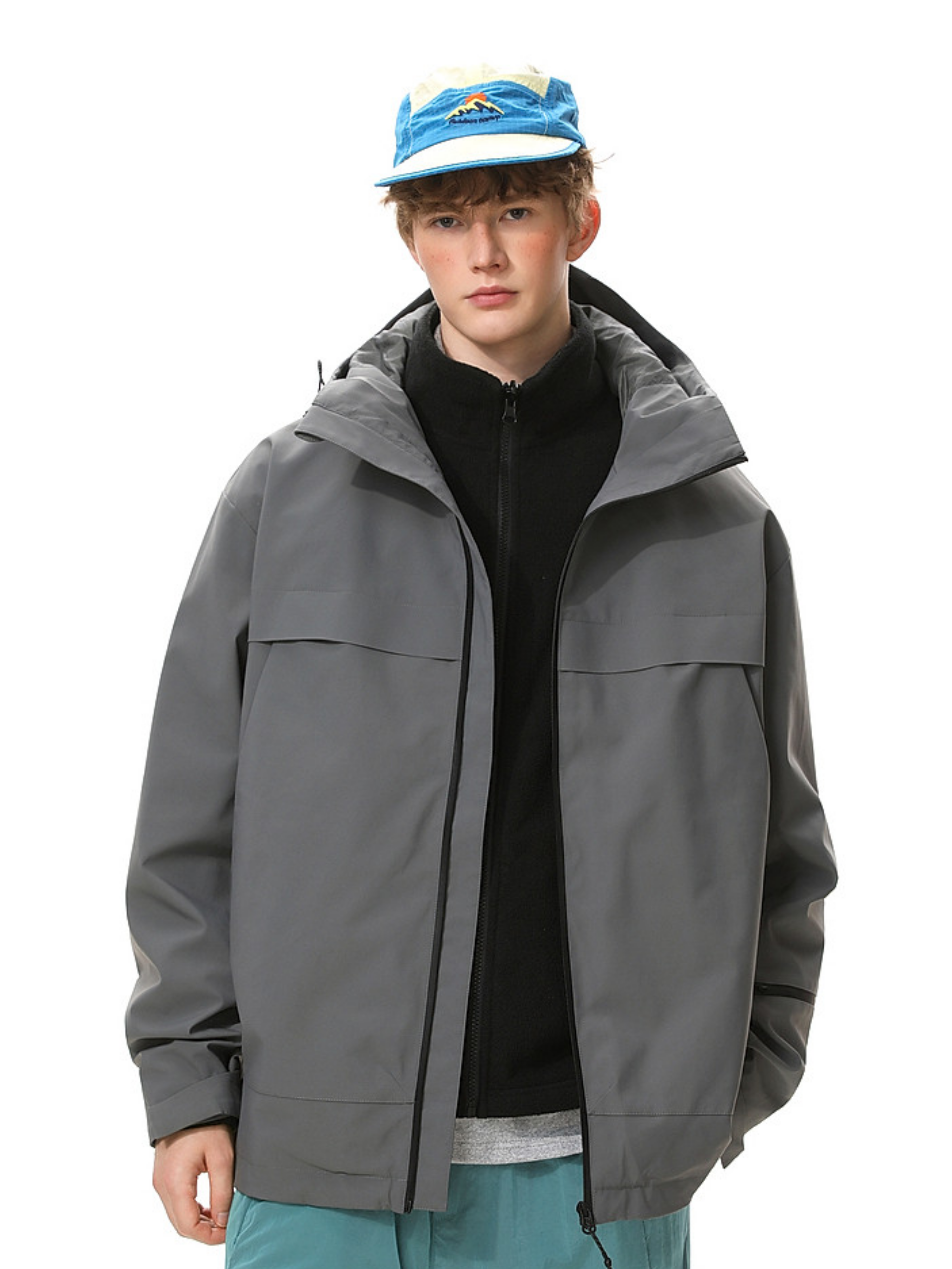 Cascade - Unisex Dopamine 3-in-1 Water-Repellent Hard Shell Jacket