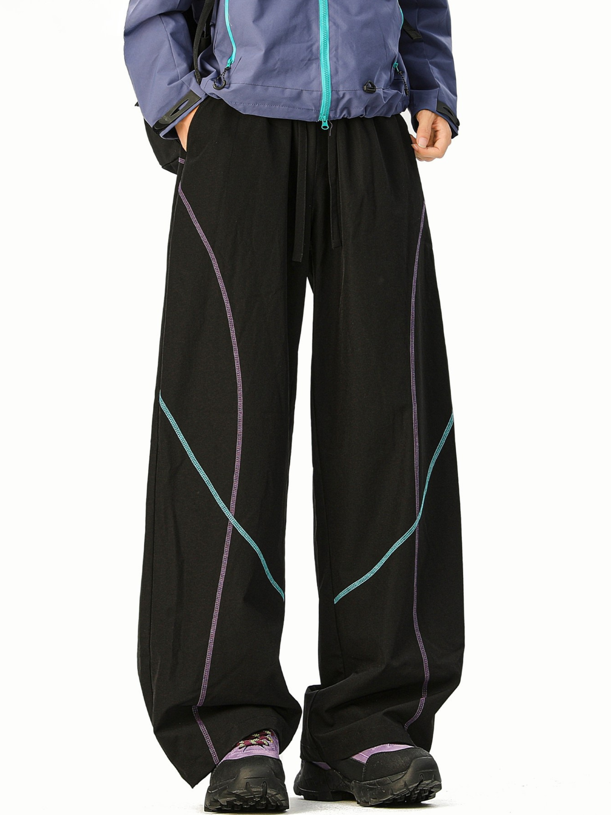 Moonshade - Lightweight Hassel Seam Casual Pants