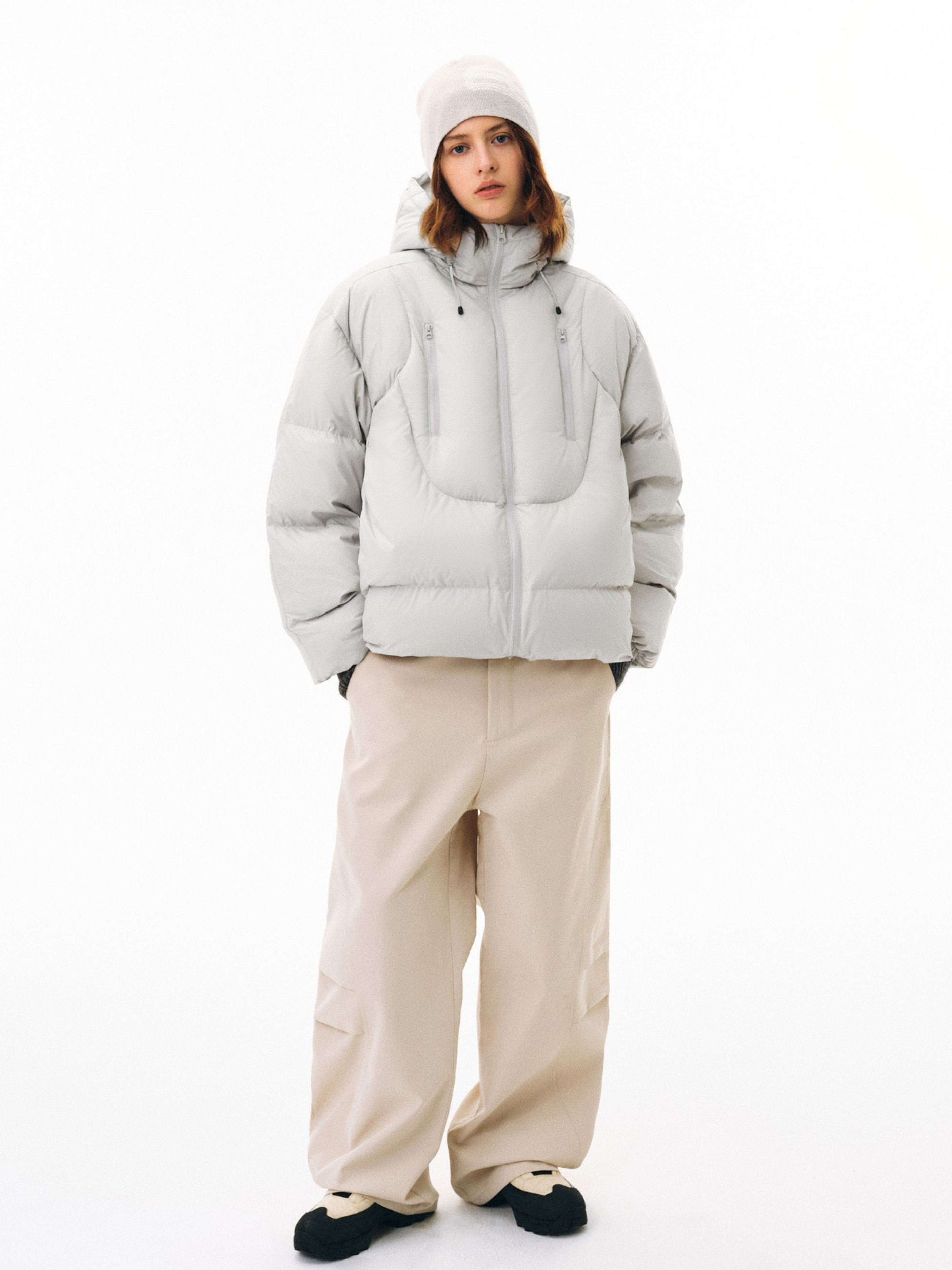 Emberfrost - 90% White Duck Down Dual-Zip Down Jacket