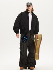 BluffMark - Men's High-Neck Oversized Padded Jacket