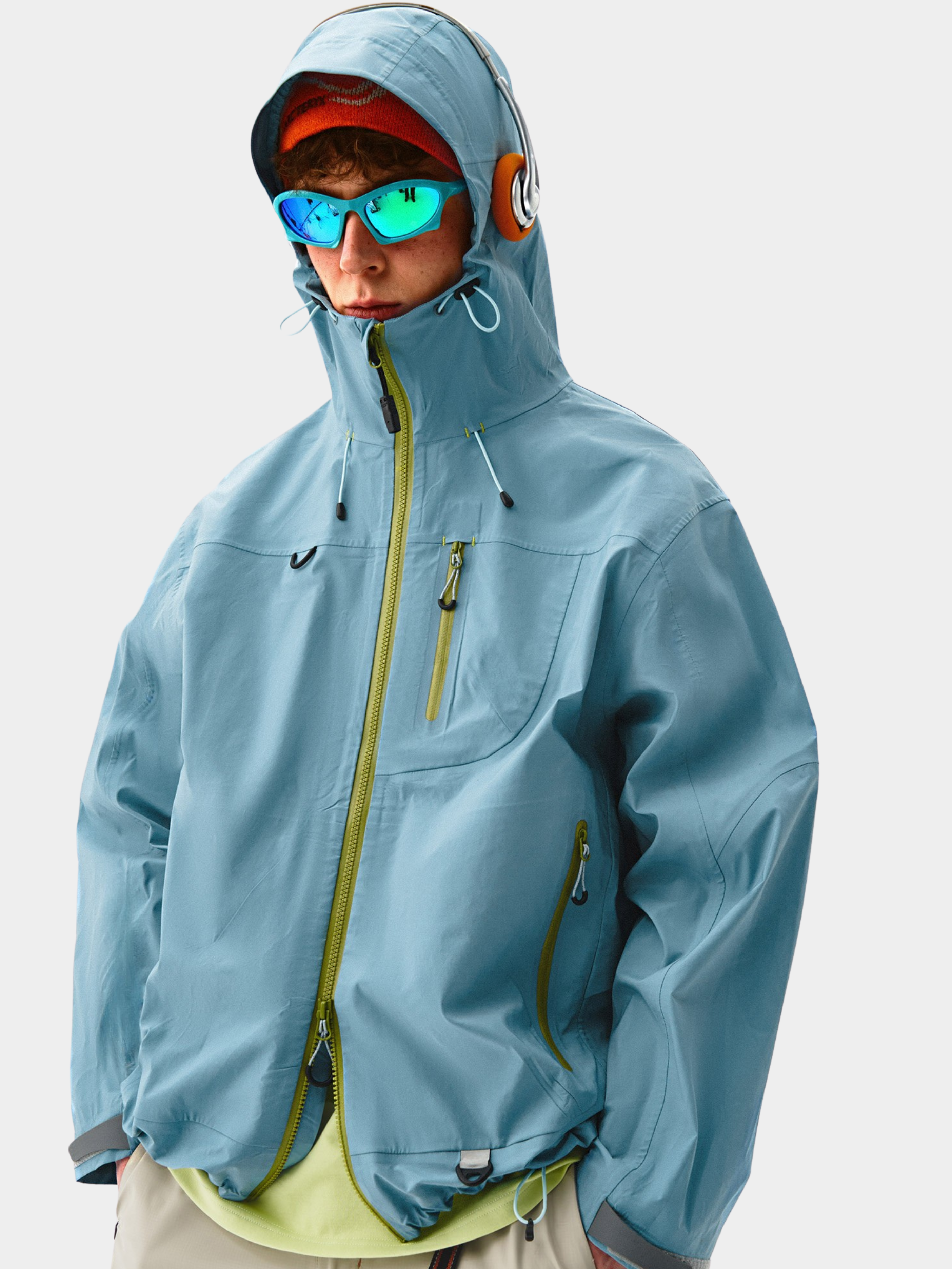 CampFlask - Men's 3-Layer Waterproof Hard Shell Jacket