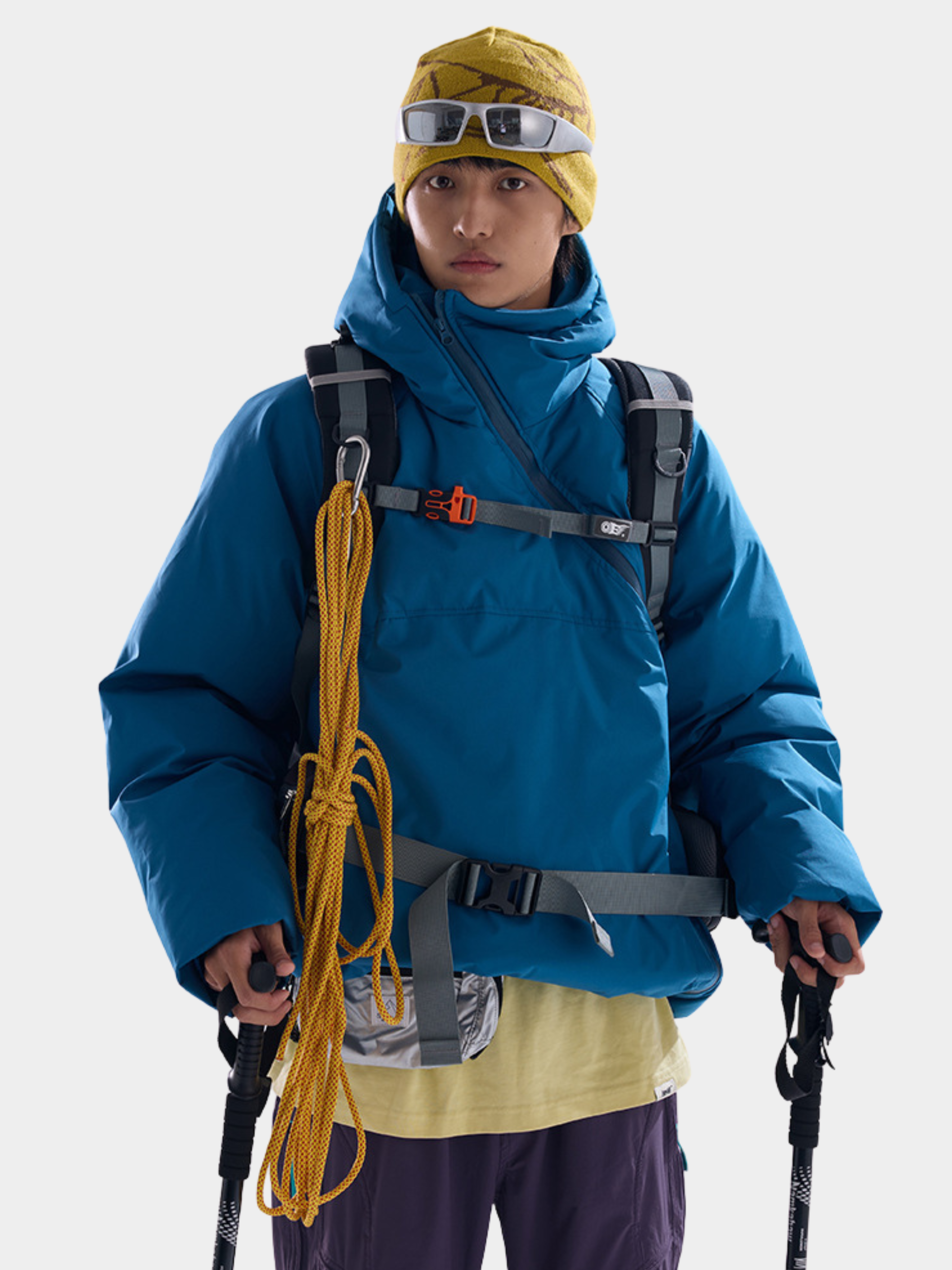BluffGo - Unisex Asymmetric Zipper Water-repellent Insulated Jacket