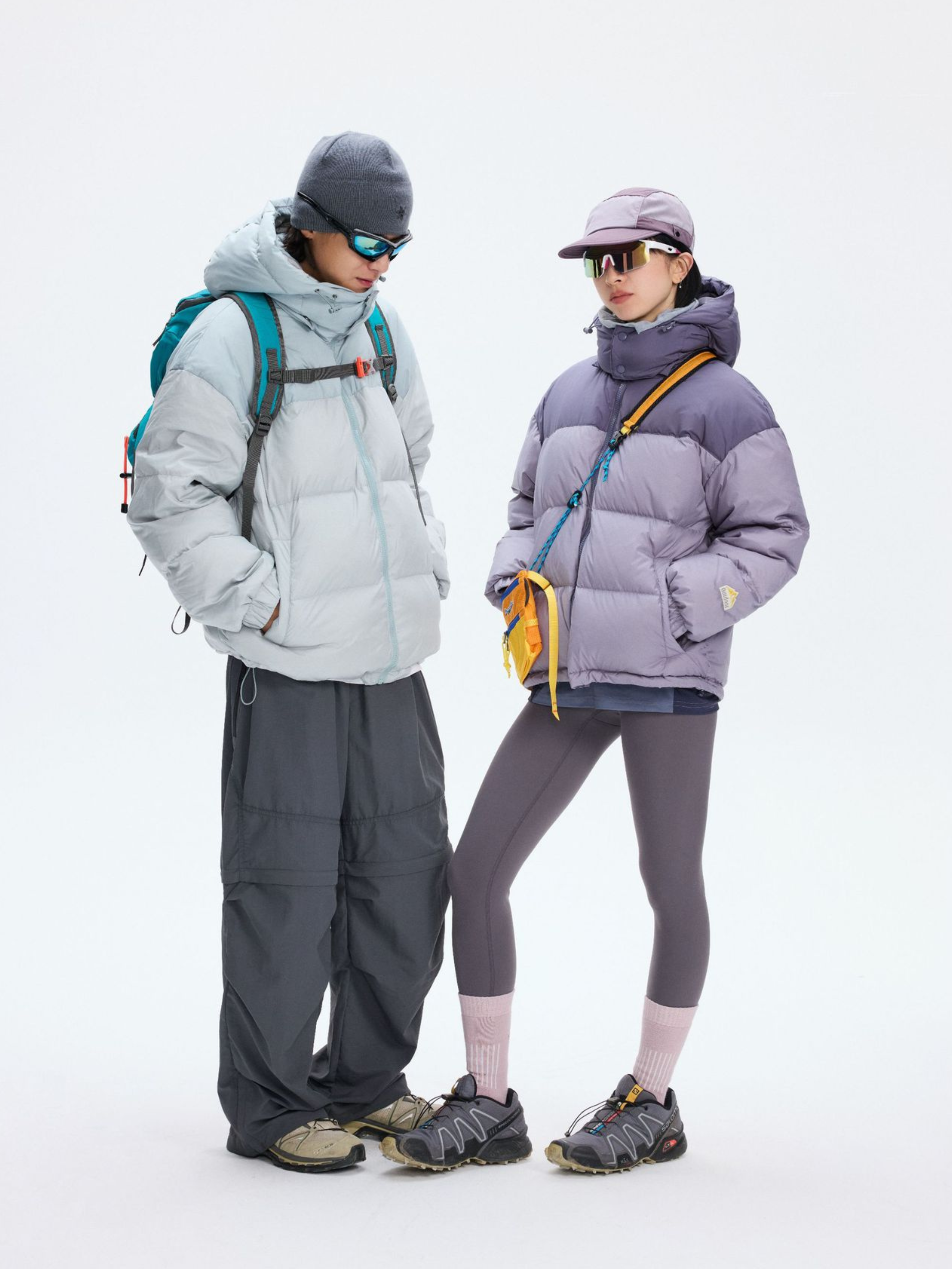 BluffPeak - Detachable Hood Water-Repellent Duck Down Jacket
