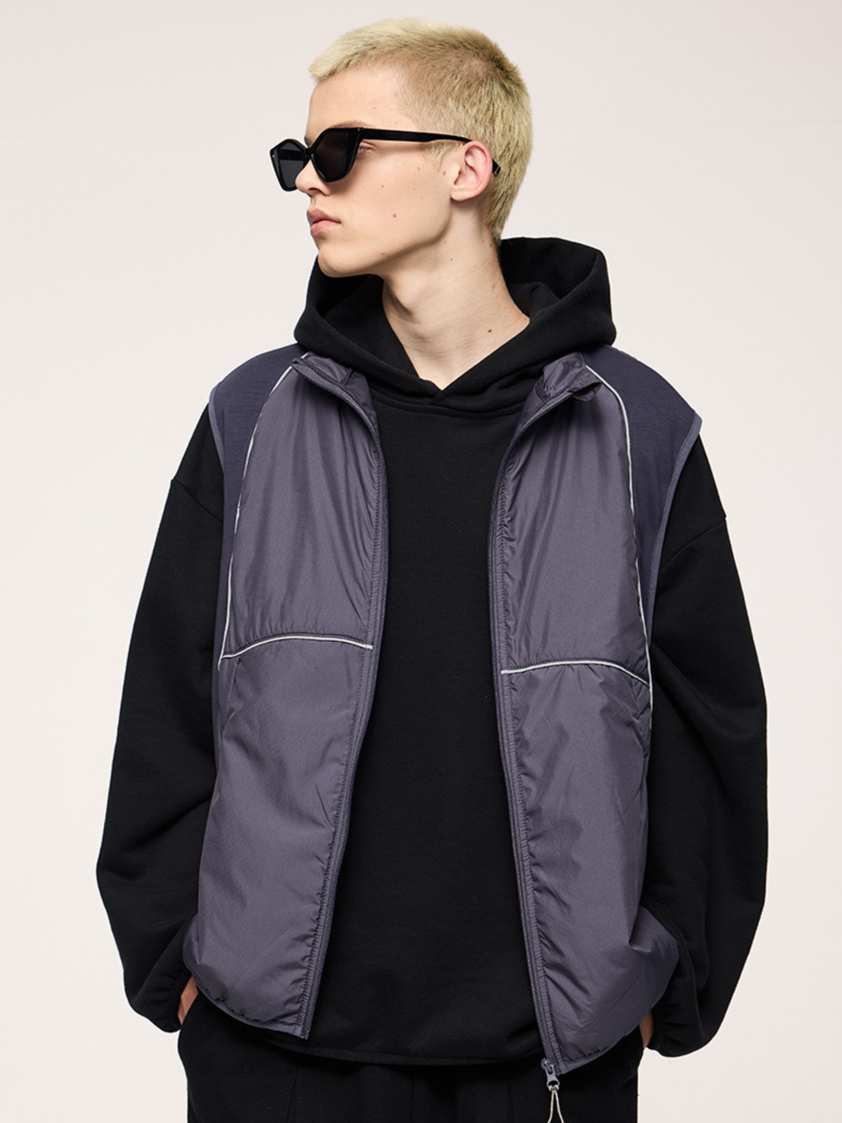 BluffEdge - Unisex Colorblock Outdoor Insulated Vest