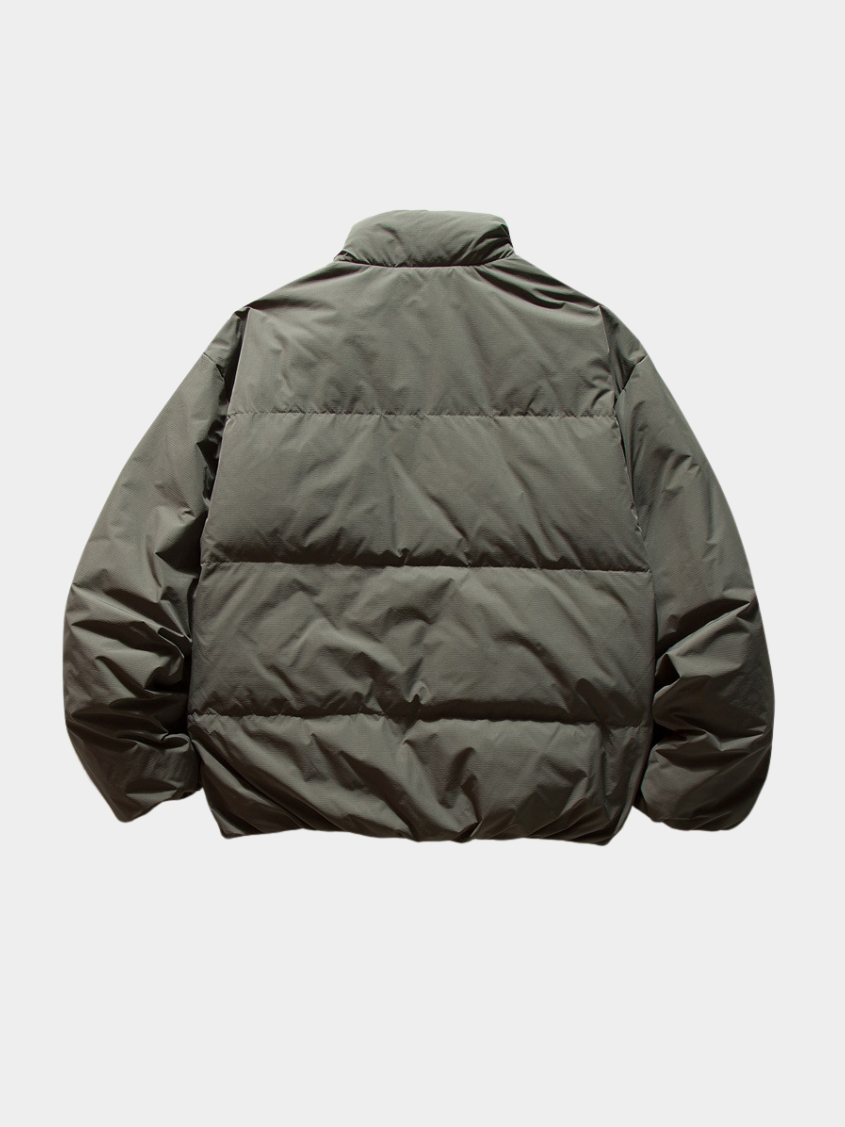 Zephyros - Unisex Stand Collar White Duck Down Jacket