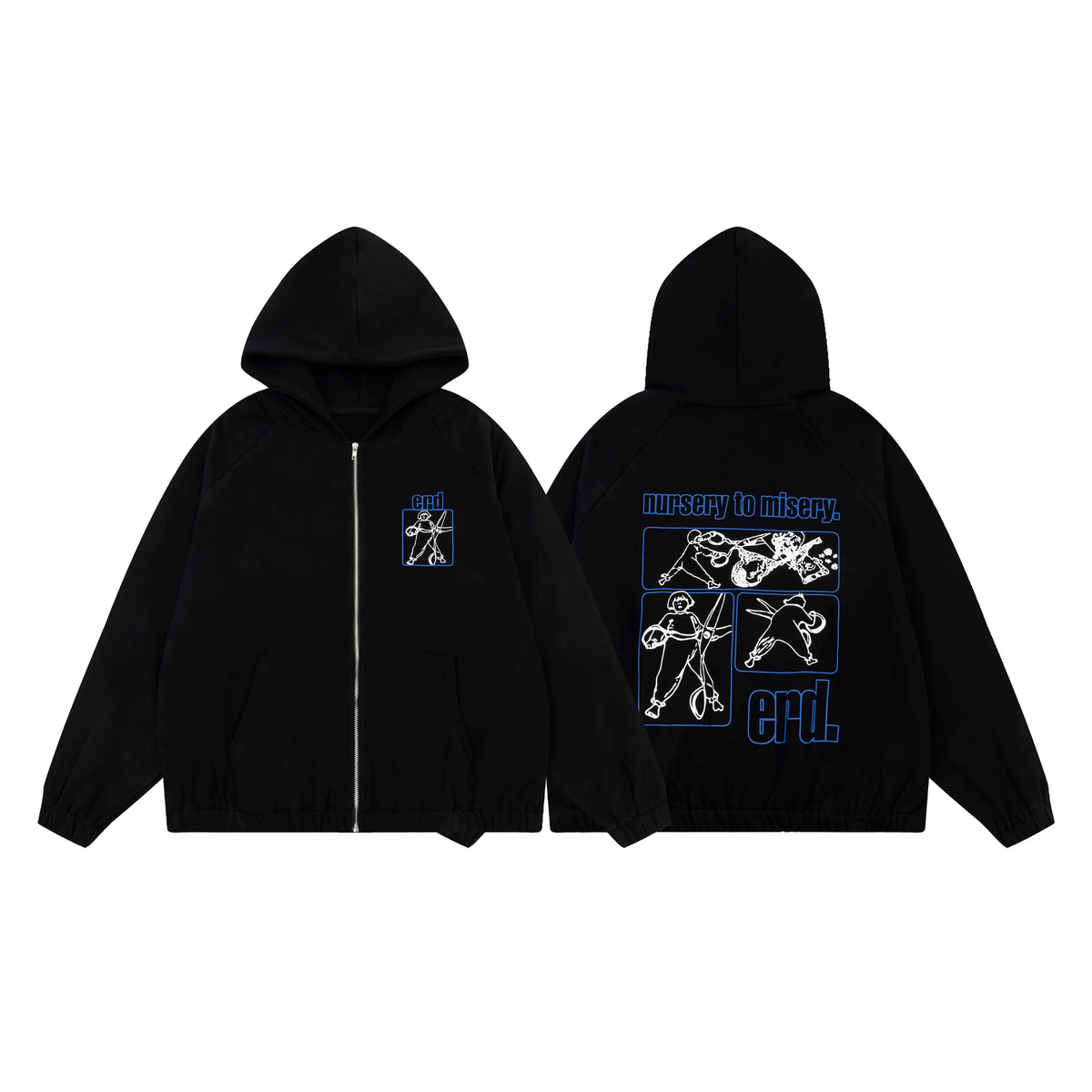 Erd hooded sweatshirt melancholic rich second-generation versatile loose hoodie trendy ins autumn/winter 2025 new European and American fashion brand (43)