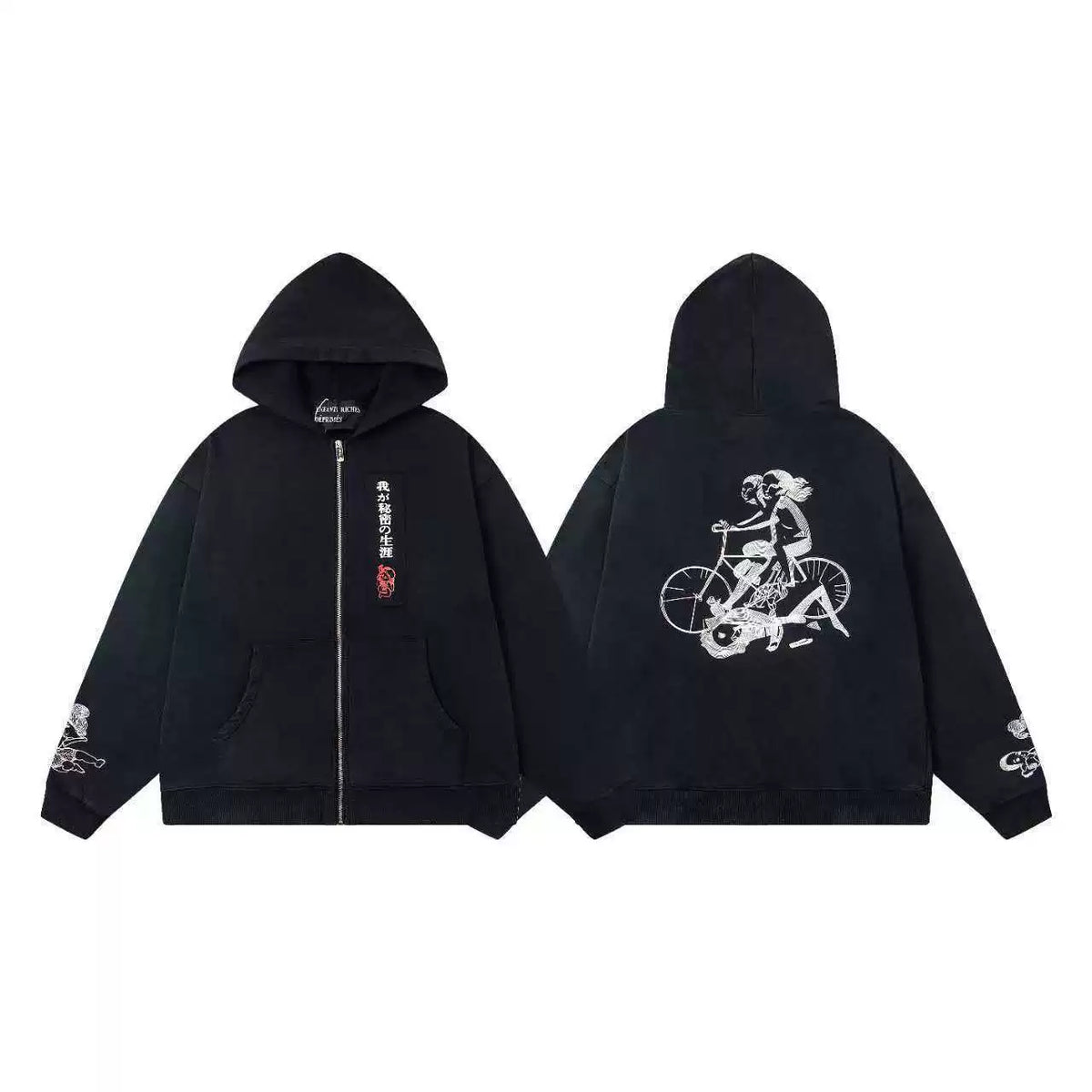 Erd hooded sweatshirt melancholic rich second-generation versatile loose hoodie trendy ins autumn/winter 2025 new European and American fashion brand (47)