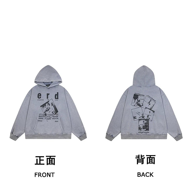 Erd hooded sweatshirt melancholic rich second-generation versatile loose hoodie trendy ins autumn/winter 2025 new European and American fashion brand (11)