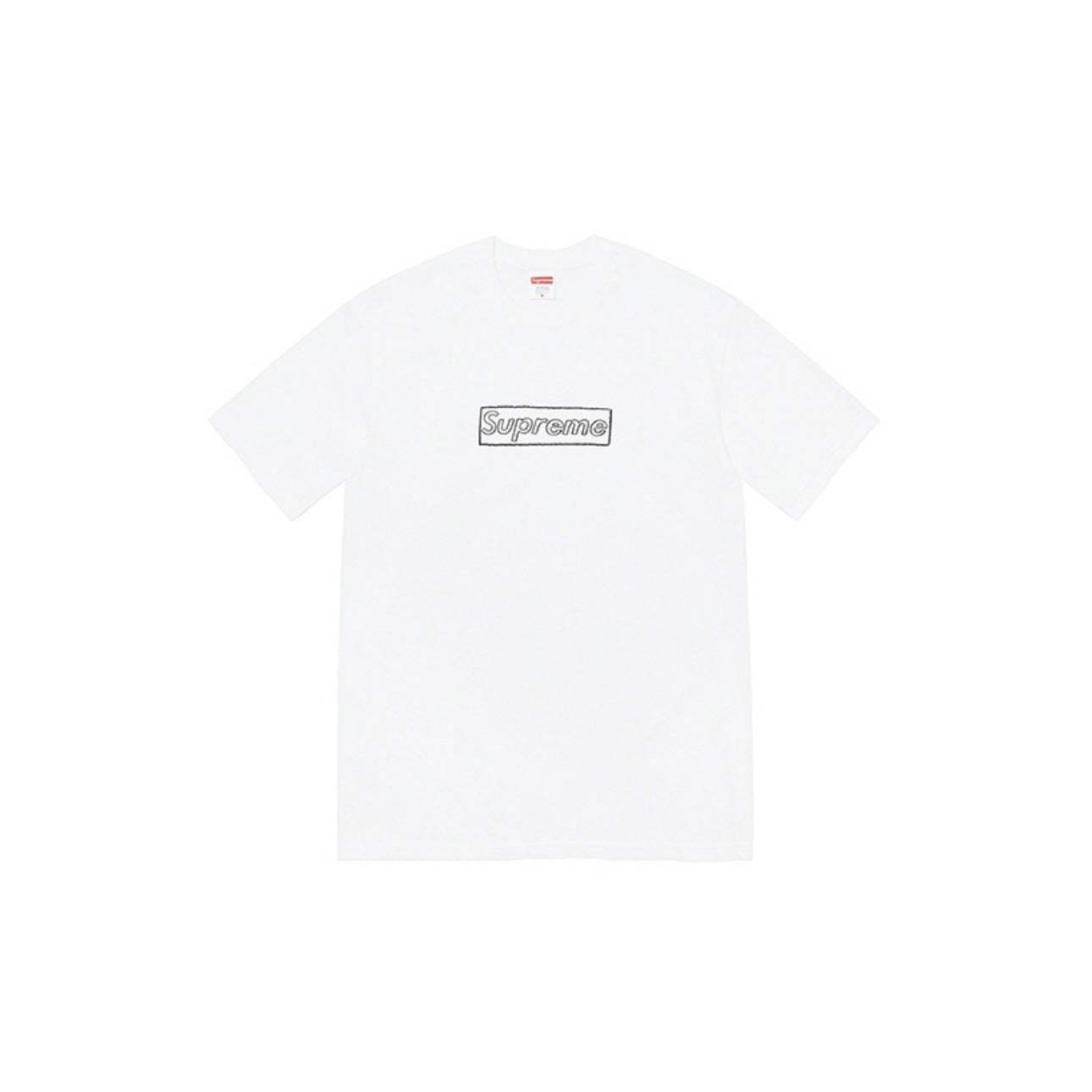 Heavy Cross border Trendy Supreme Letter Printed T-shirt BOX Round Neck Short Sleeve Men's and Women's Loose Casual T-shirt Men's and Women's (18)